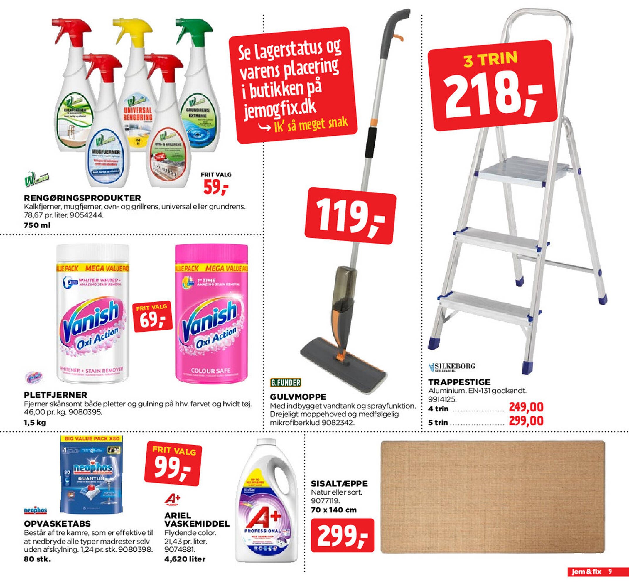 Jem &amp; fix tilbudsavis