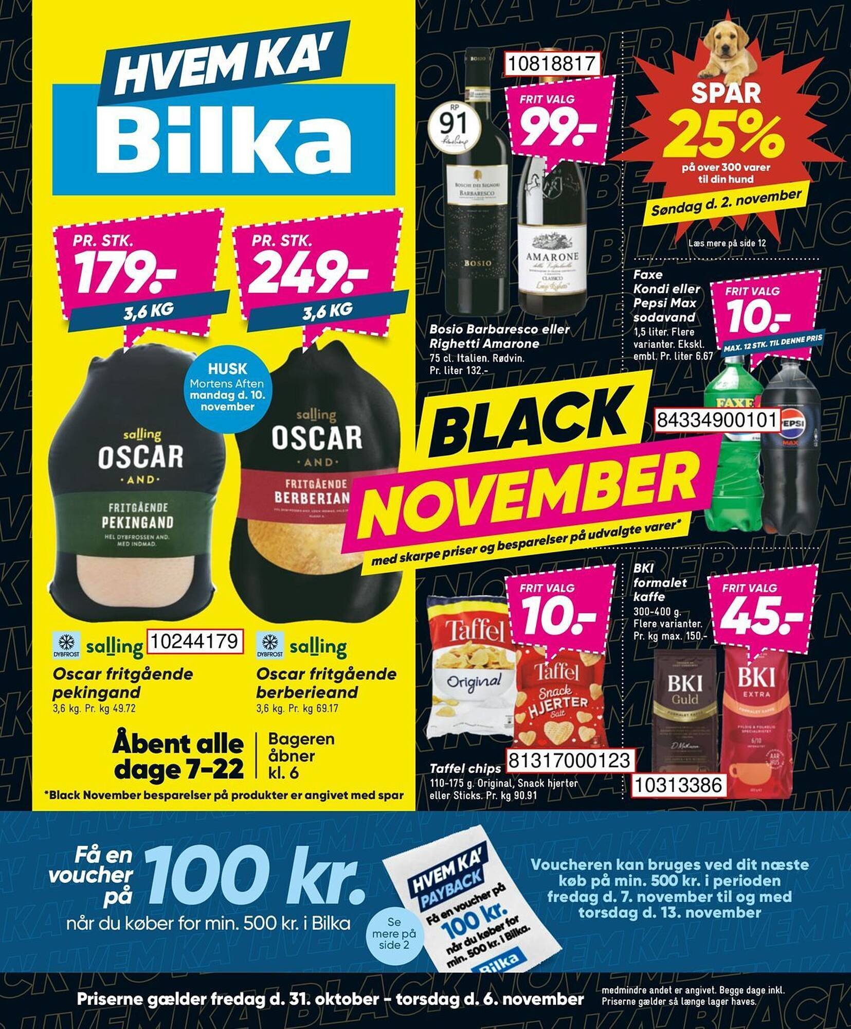 Bilka tilbudsavis (2025-10-31 - 2025-11-06)
