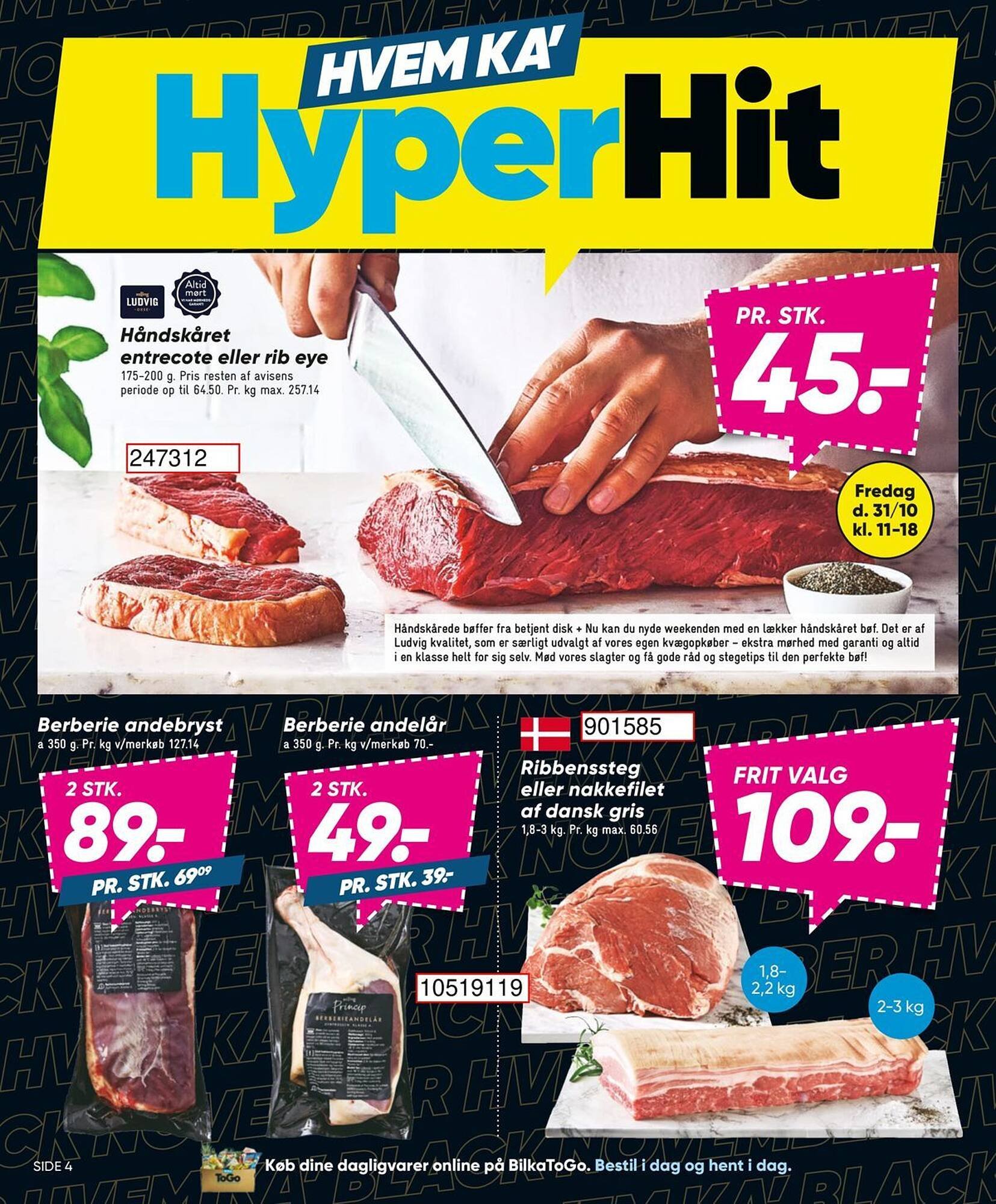 Bilka tilbudsavis (2025-10-31 - 2025-11-06)