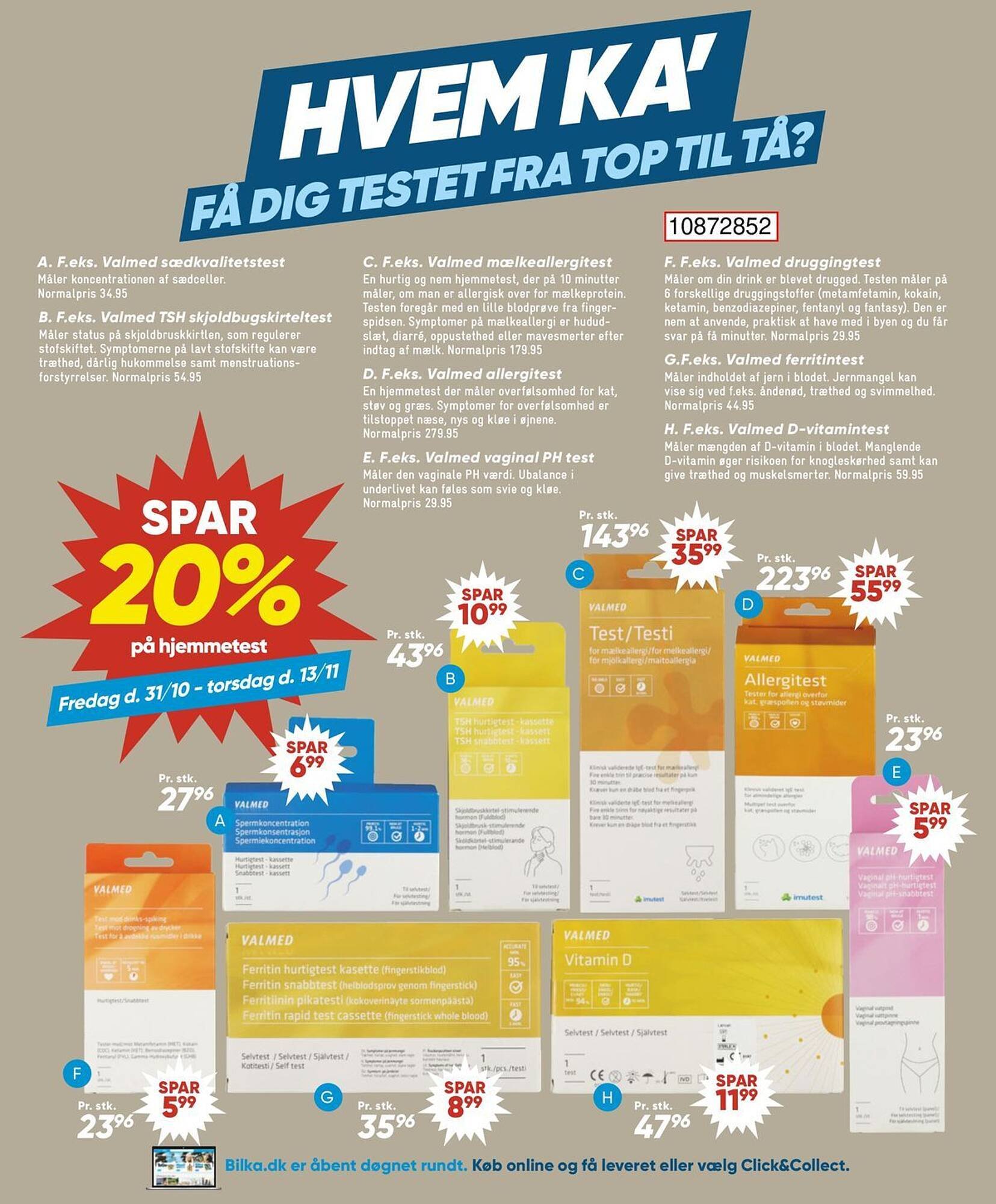 Bilka tilbudsavis (2025-10-31 - 2025-11-06)