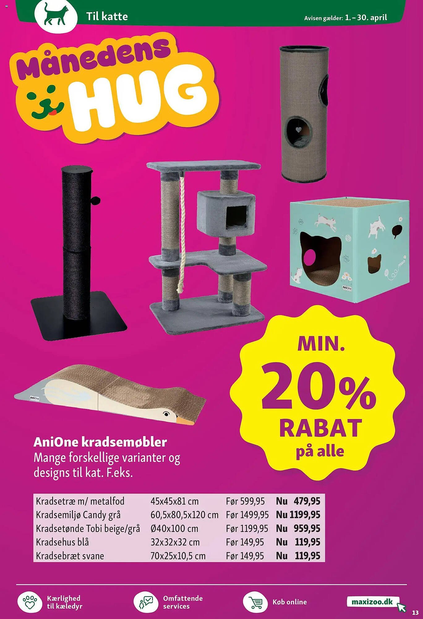 Maxi Zoo tilbudsavis