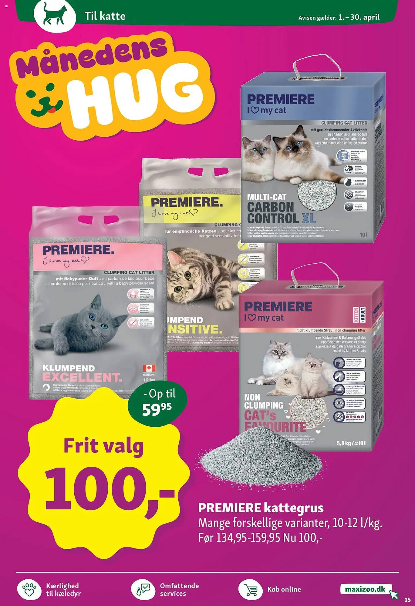 Maxi Zoo tilbudsavis