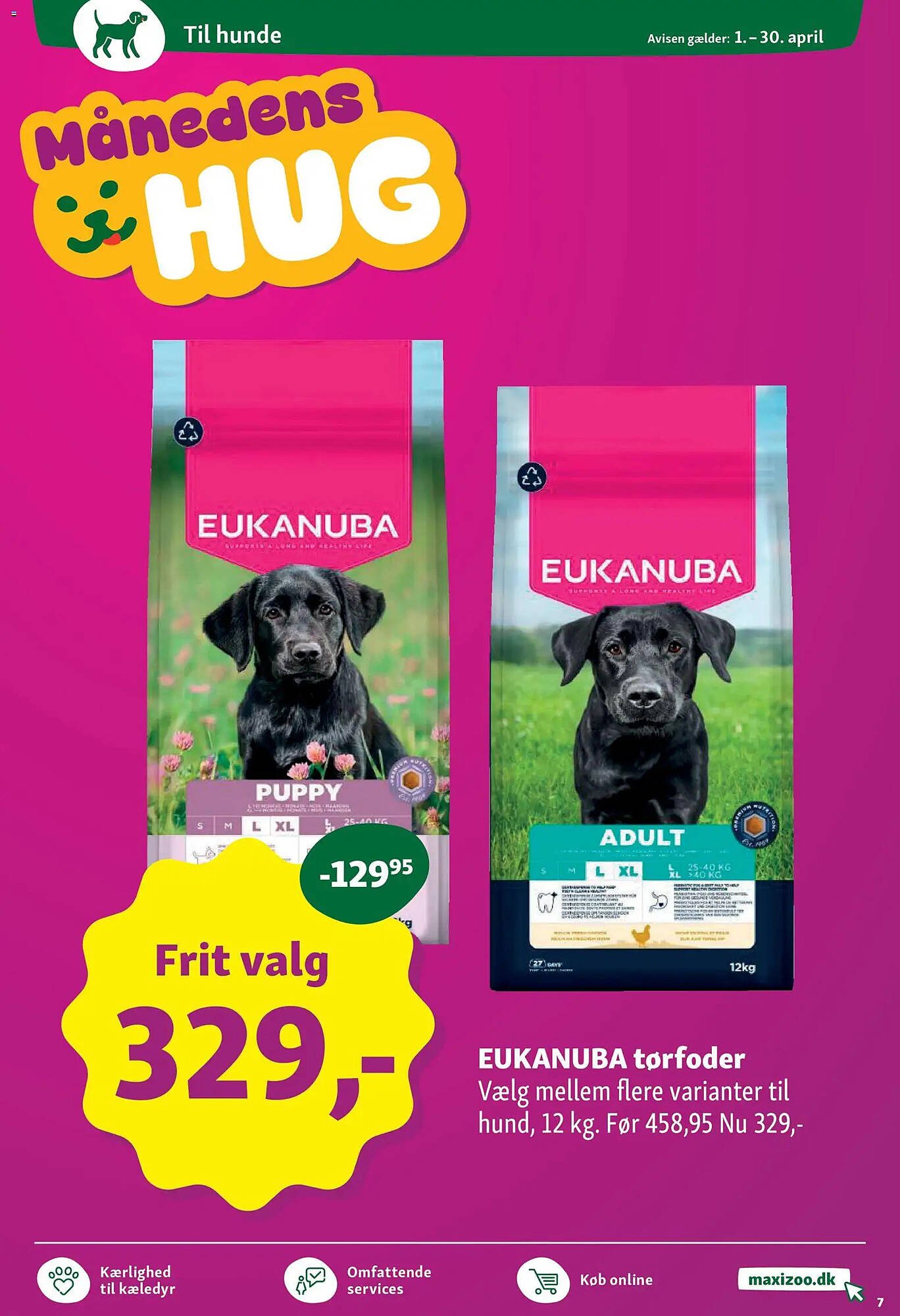 Maxi Zoo tilbudsavis