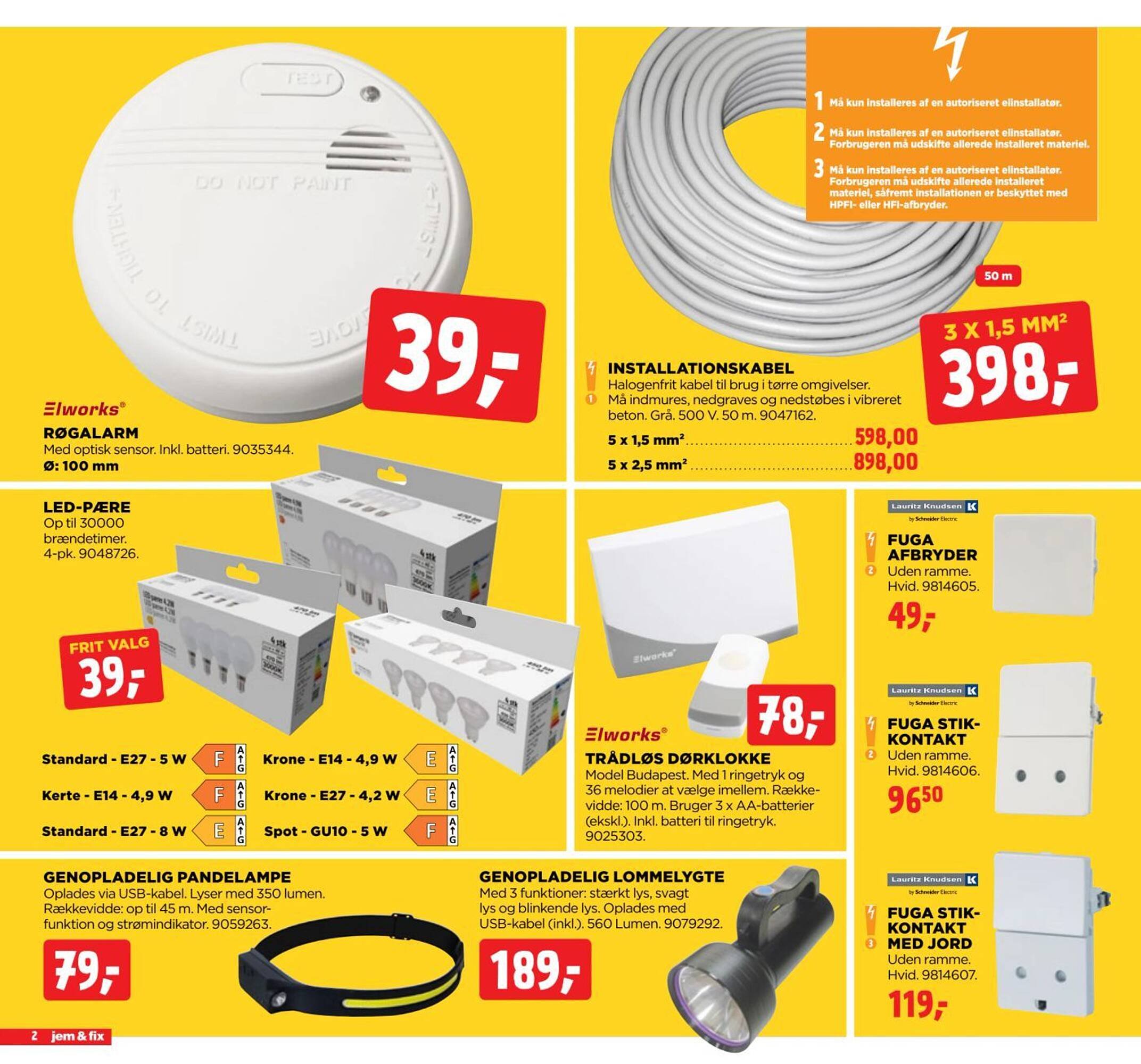 Jem &amp; fix tilbudsavis
