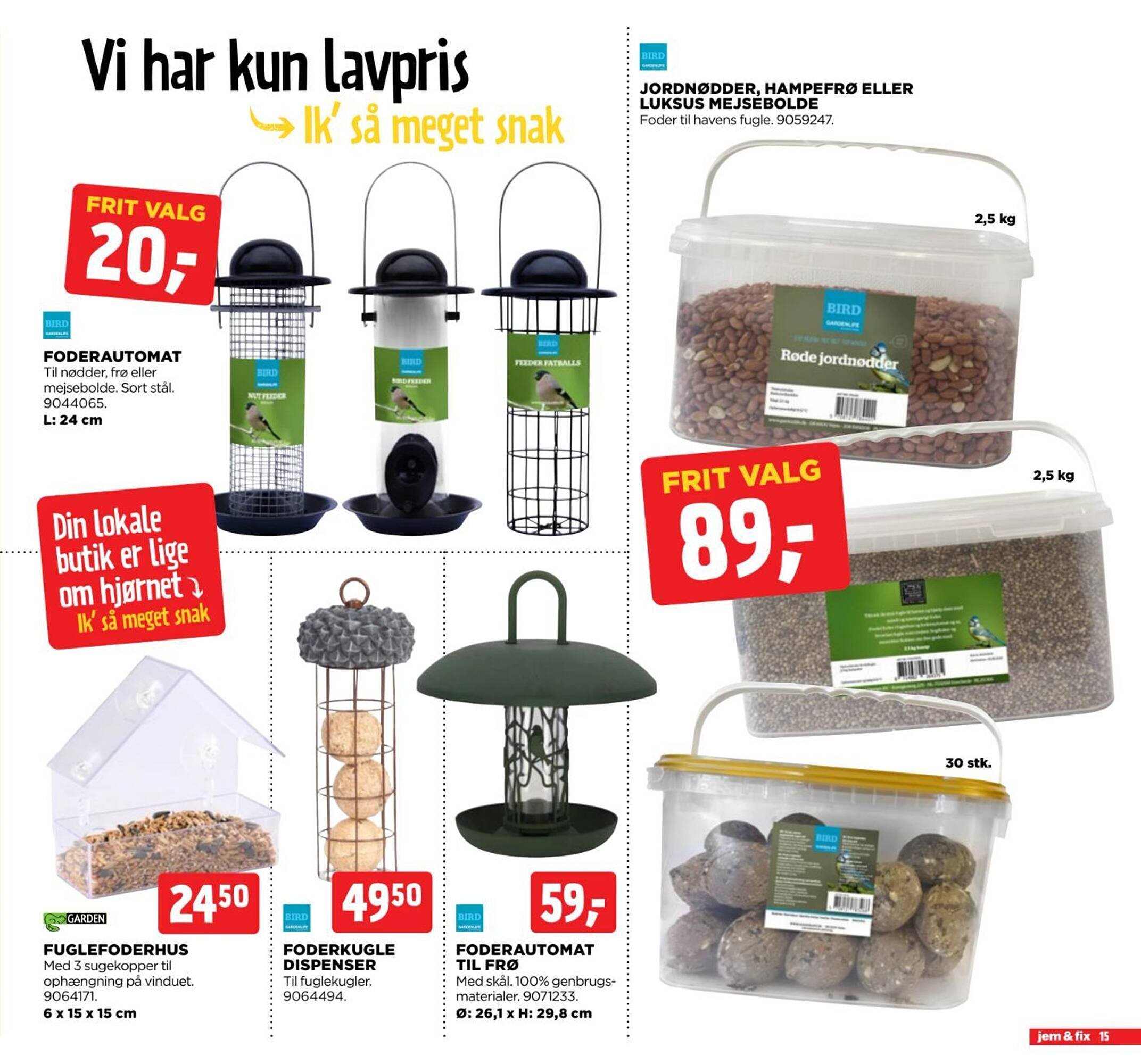 Jem &amp; fix tilbudsavis