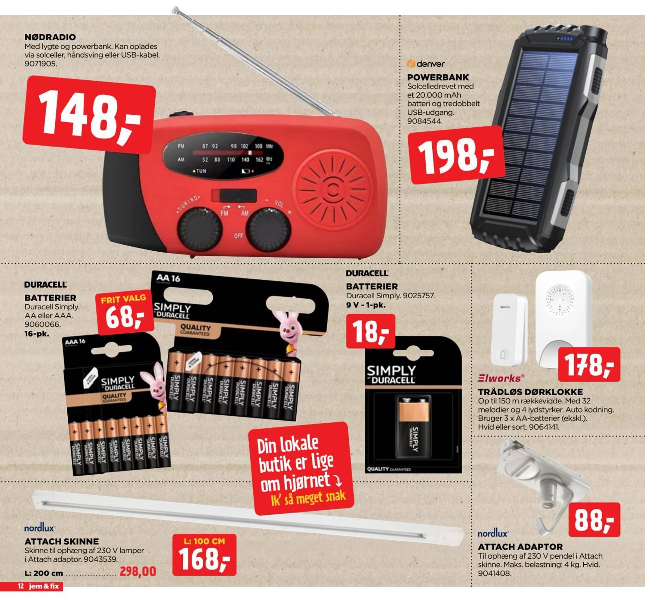 Jem &amp; fix tilbudsavis