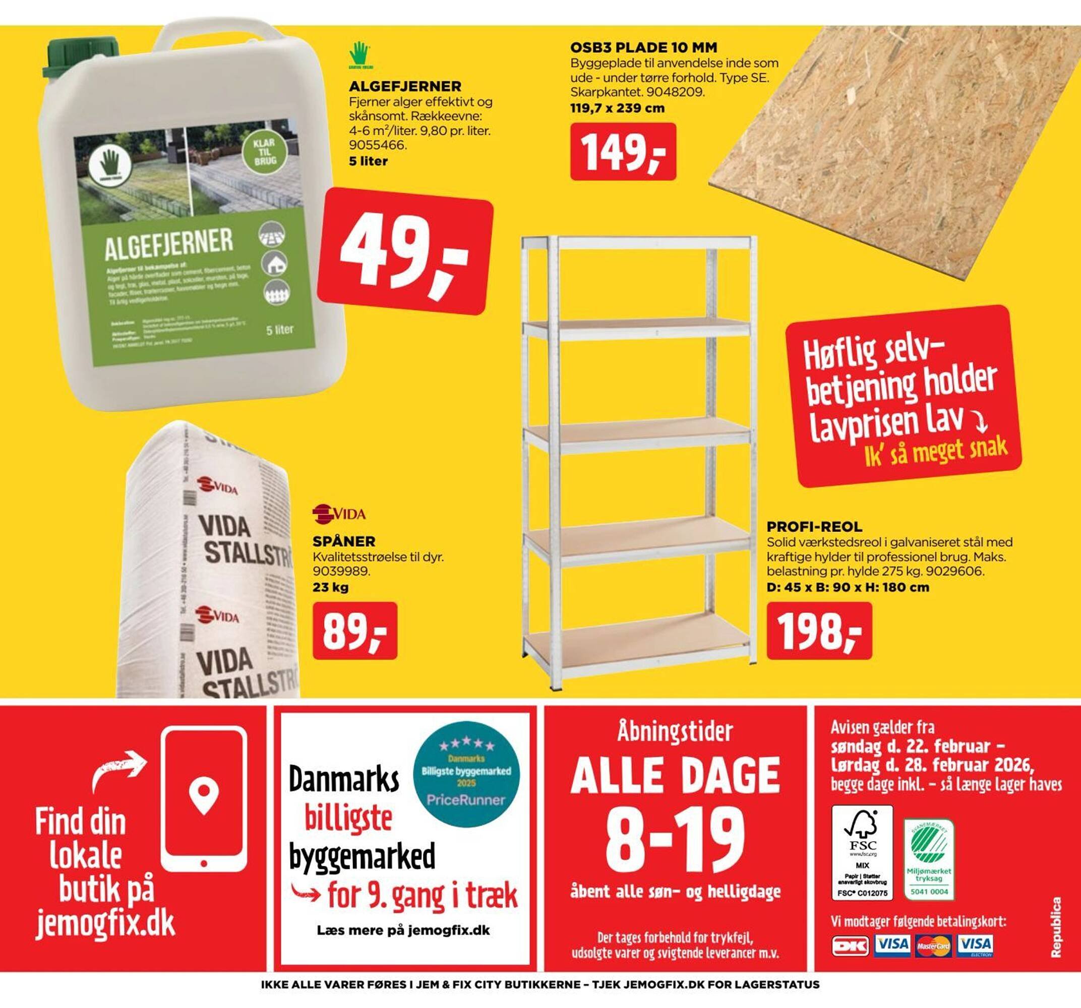 Jem &amp; fix tilbudsavis