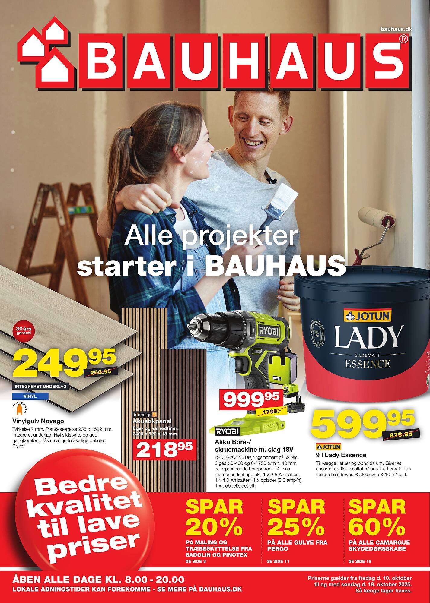 Bauhaus tilbudsavis (2025-10-17 - 2025-10-19)