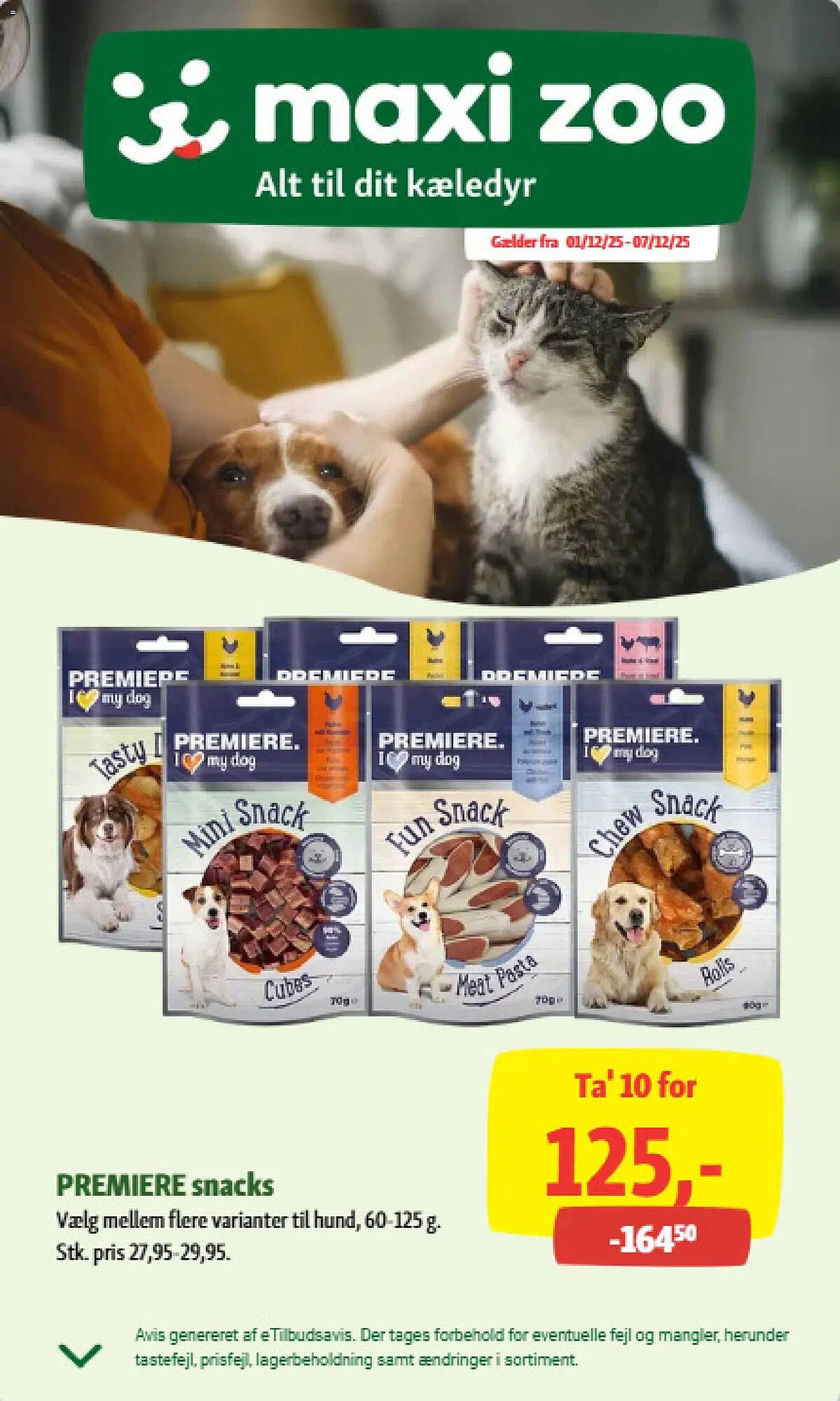 Maxi Zoo tilbudsavis