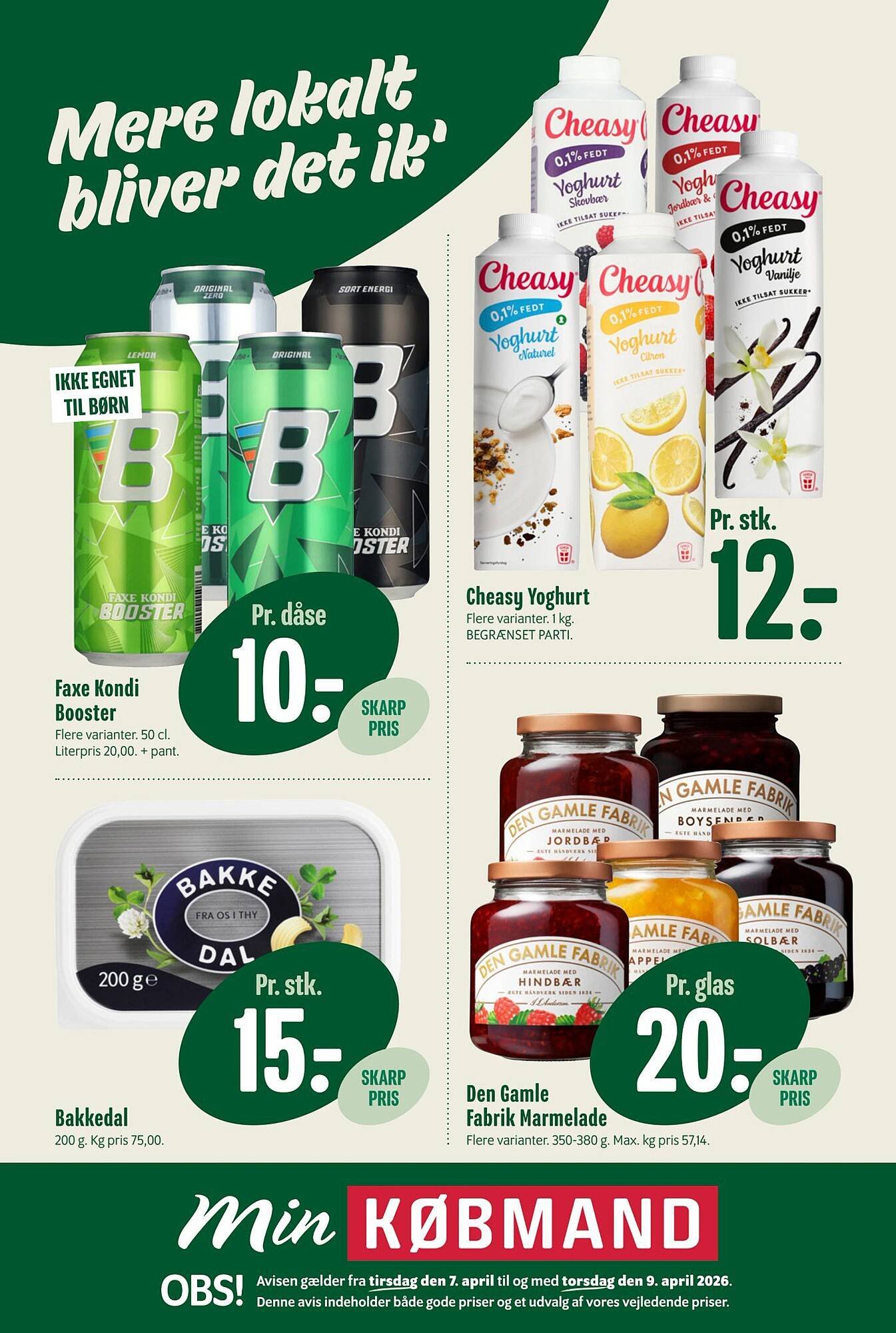 Min Købmand tilbudsavis