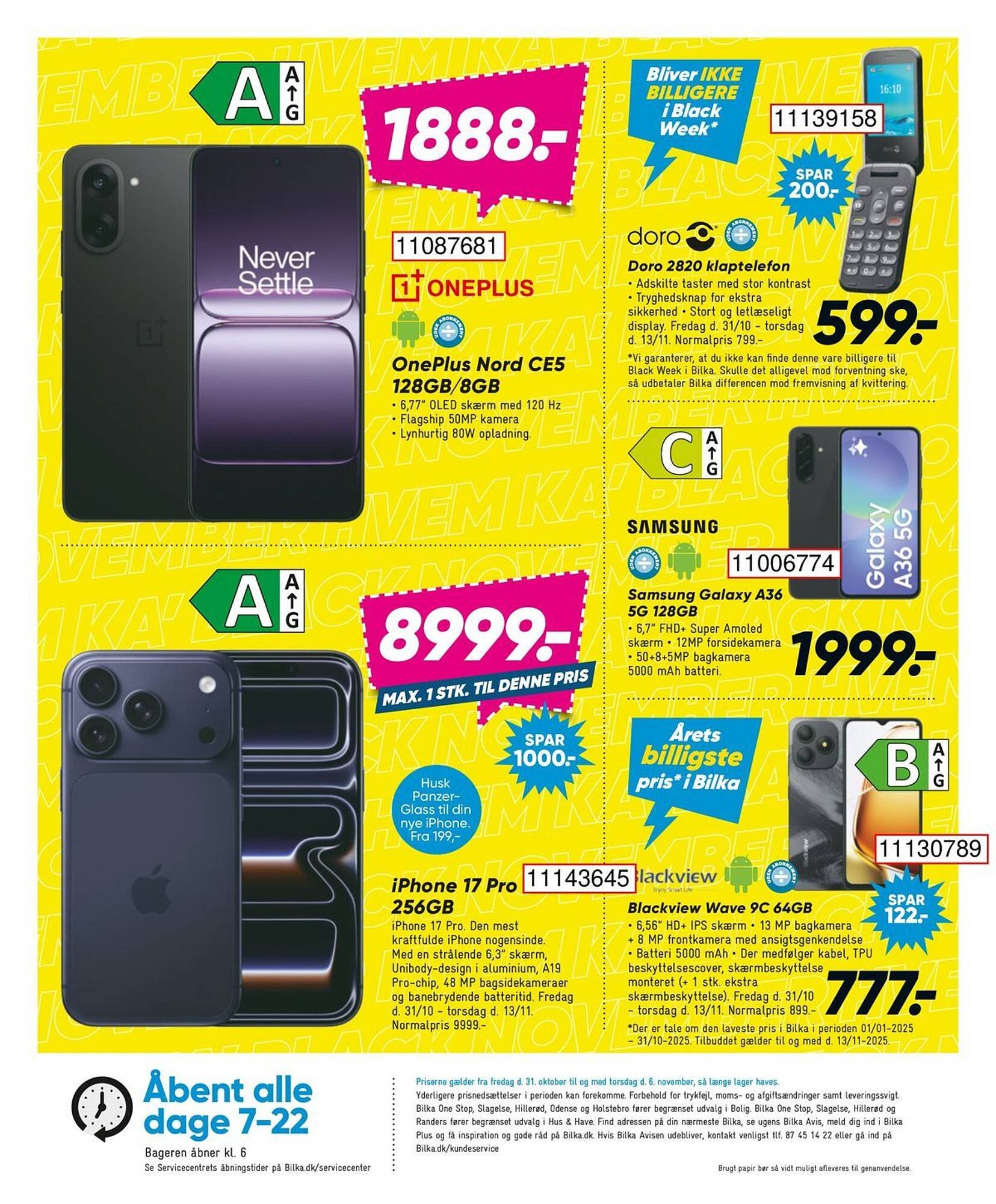 Bilka tilbudsavis (2025-10-31 - 2025-11-06)