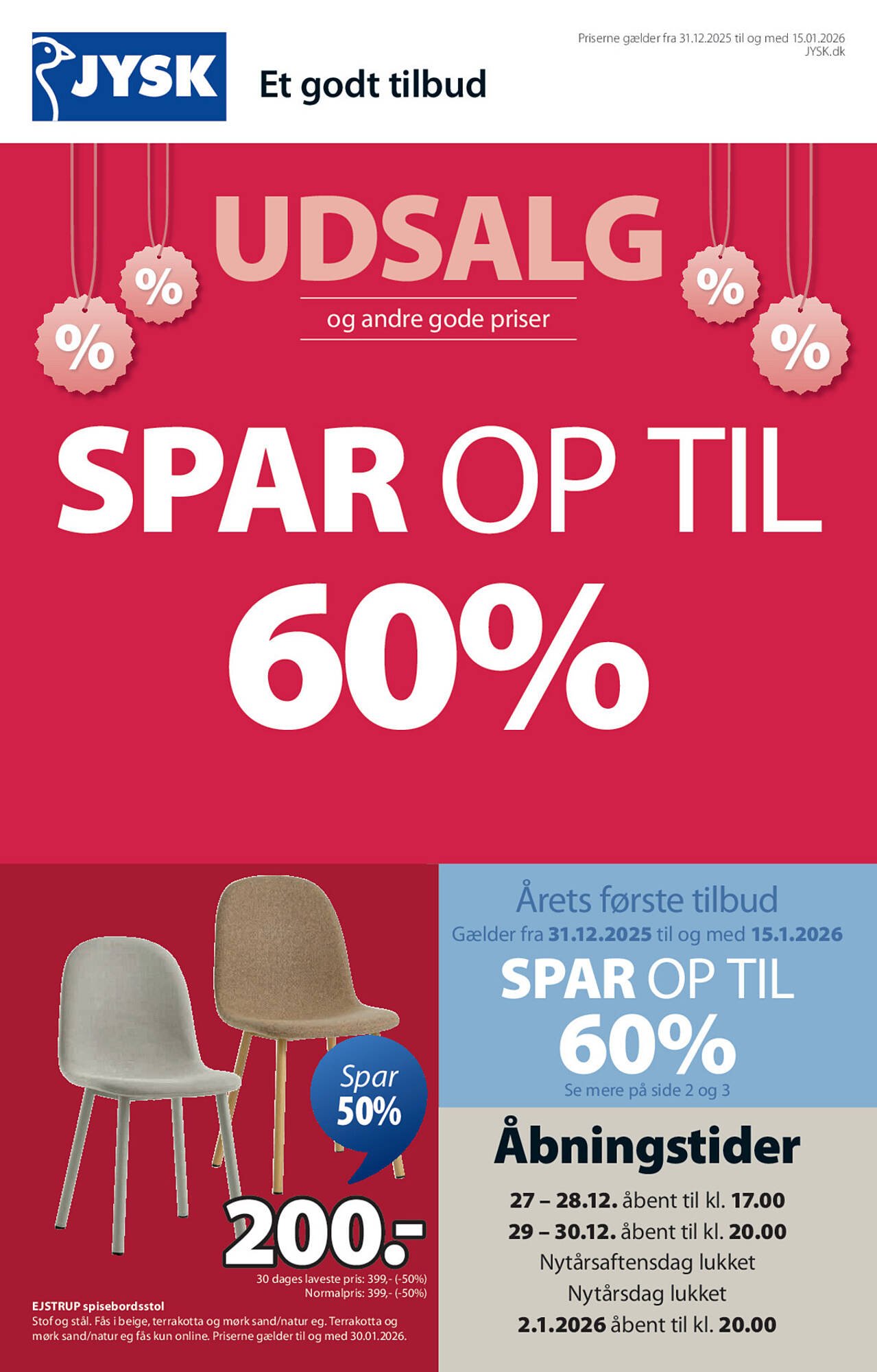 JYSK tilbudsavis