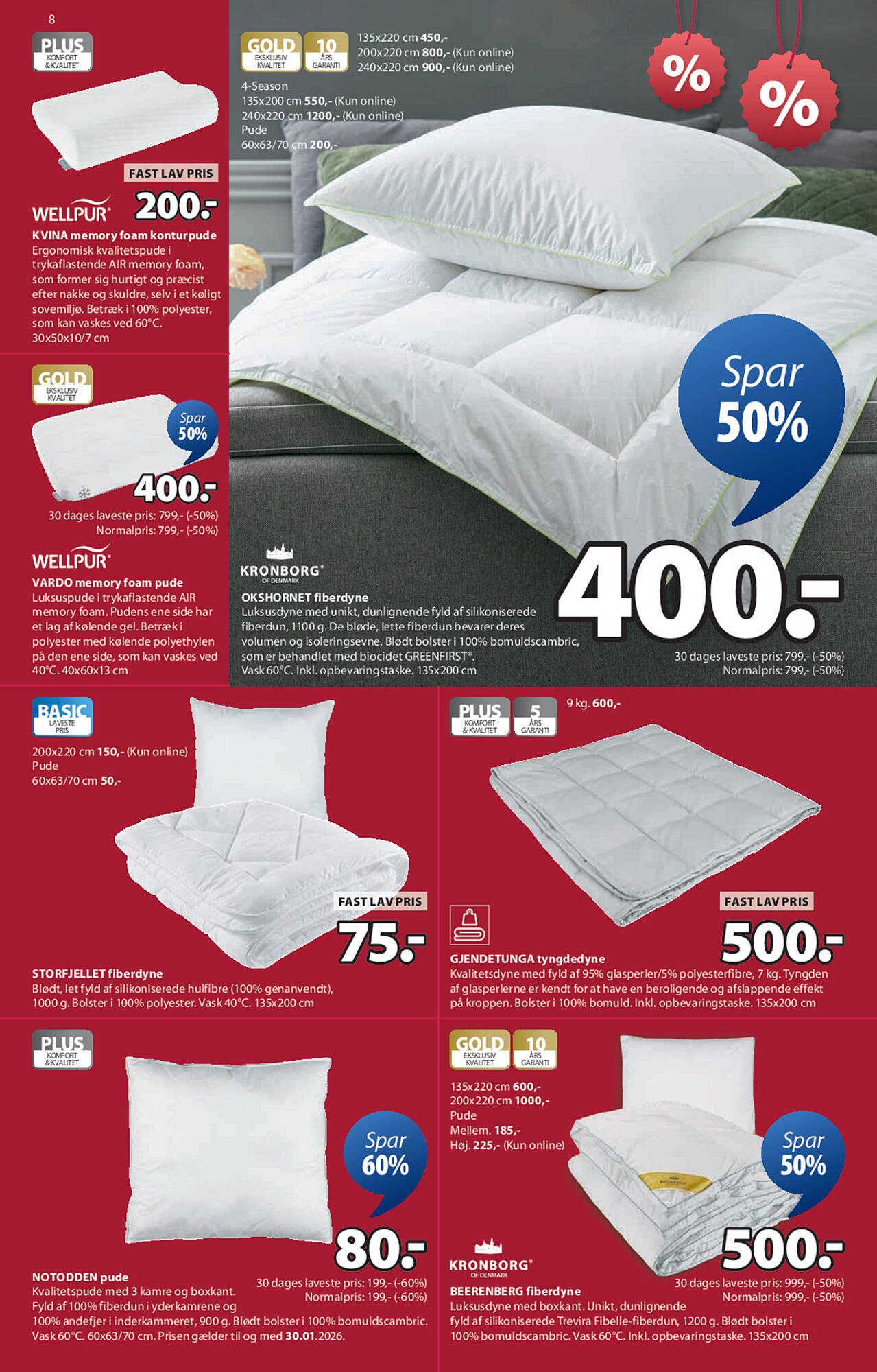 JYSK tilbudsavis (2025-12-31 - 2026-01-15)