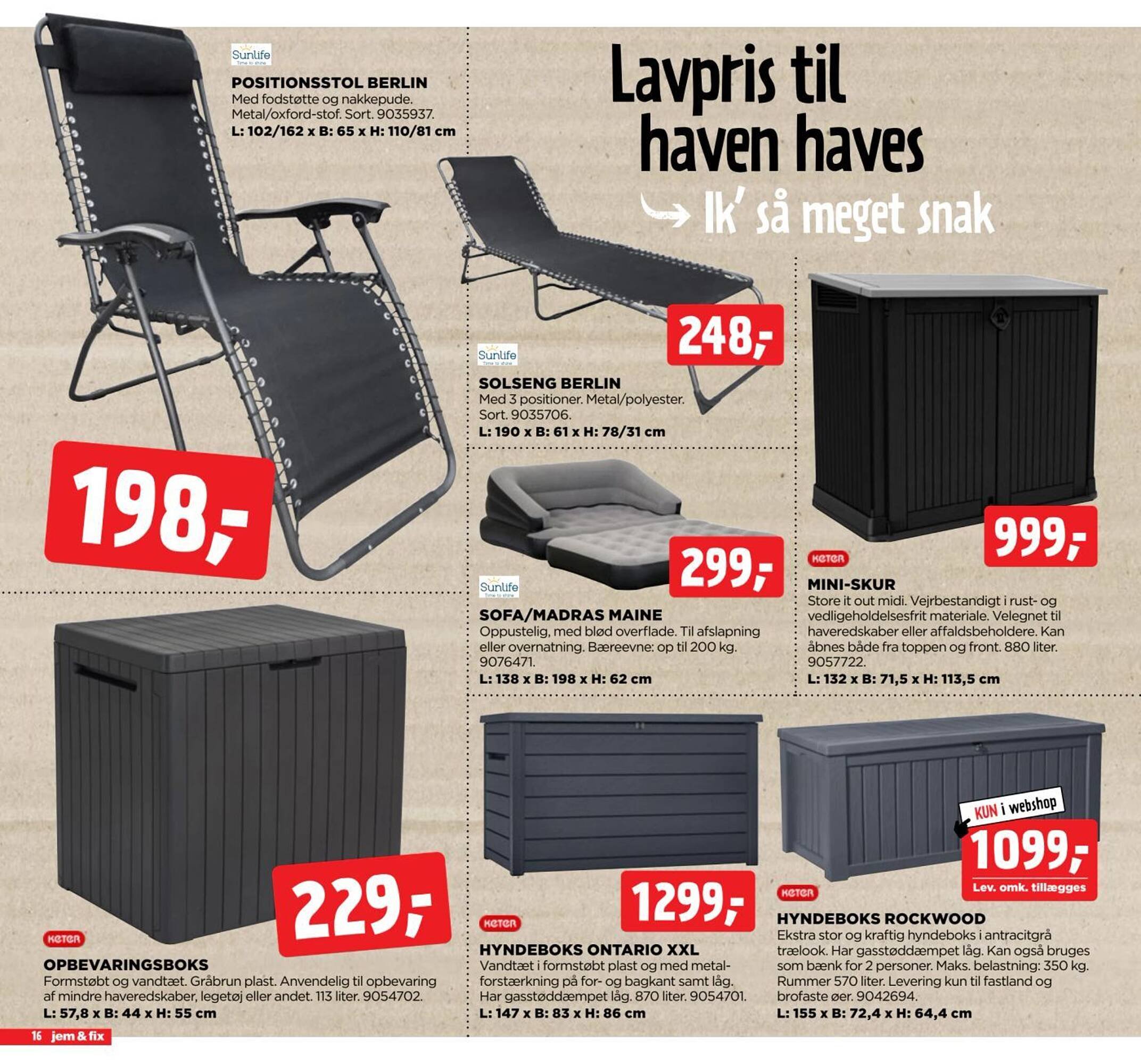 Jem &amp; fix tilbudsavis (2026-04-12 - 2026-04-19)