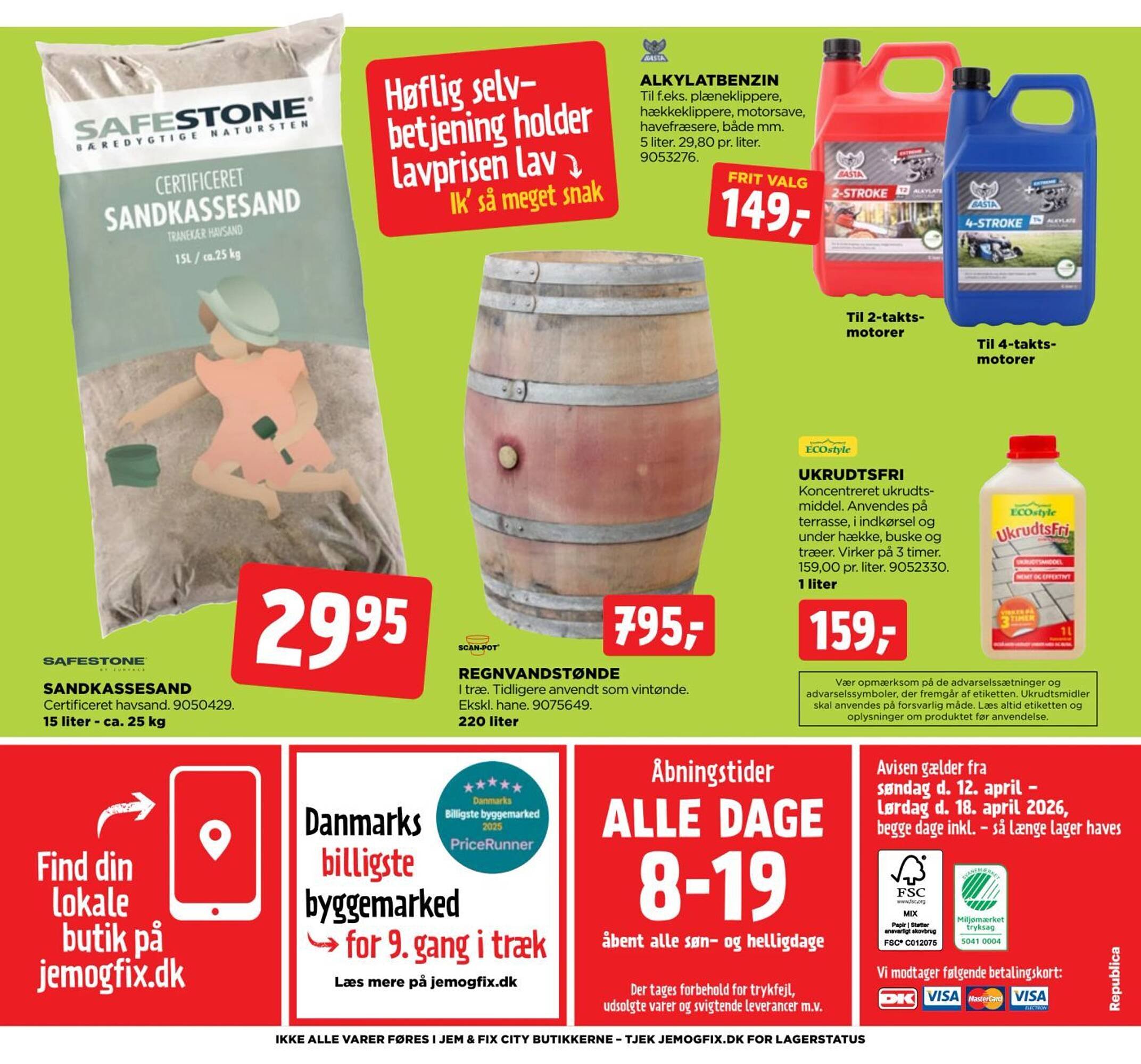 Jem &amp; fix tilbudsavis (2026-04-12 - 2026-04-19)