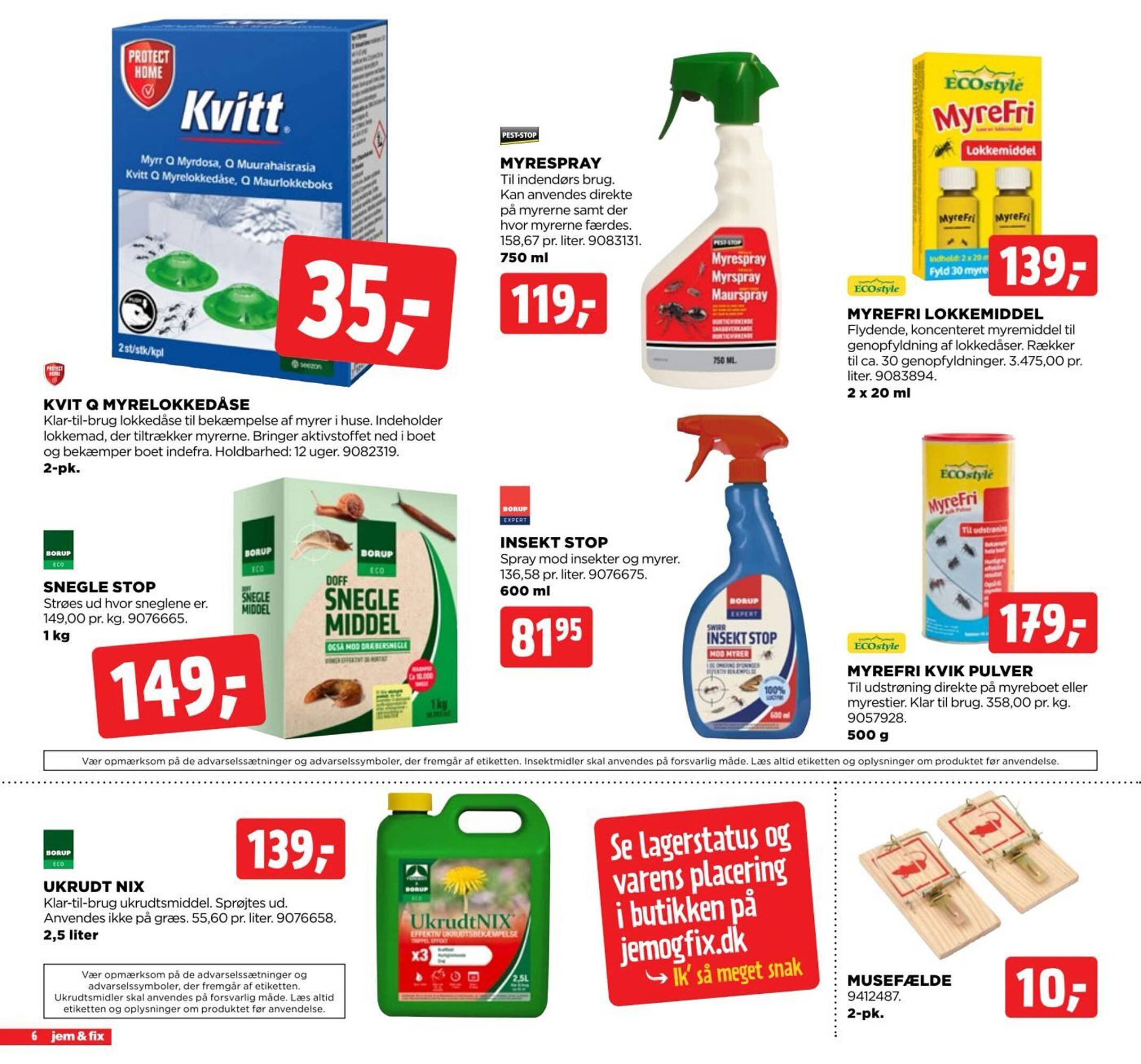 Jem &amp; fix tilbudsavis (2026-04-12 - 2026-04-19)