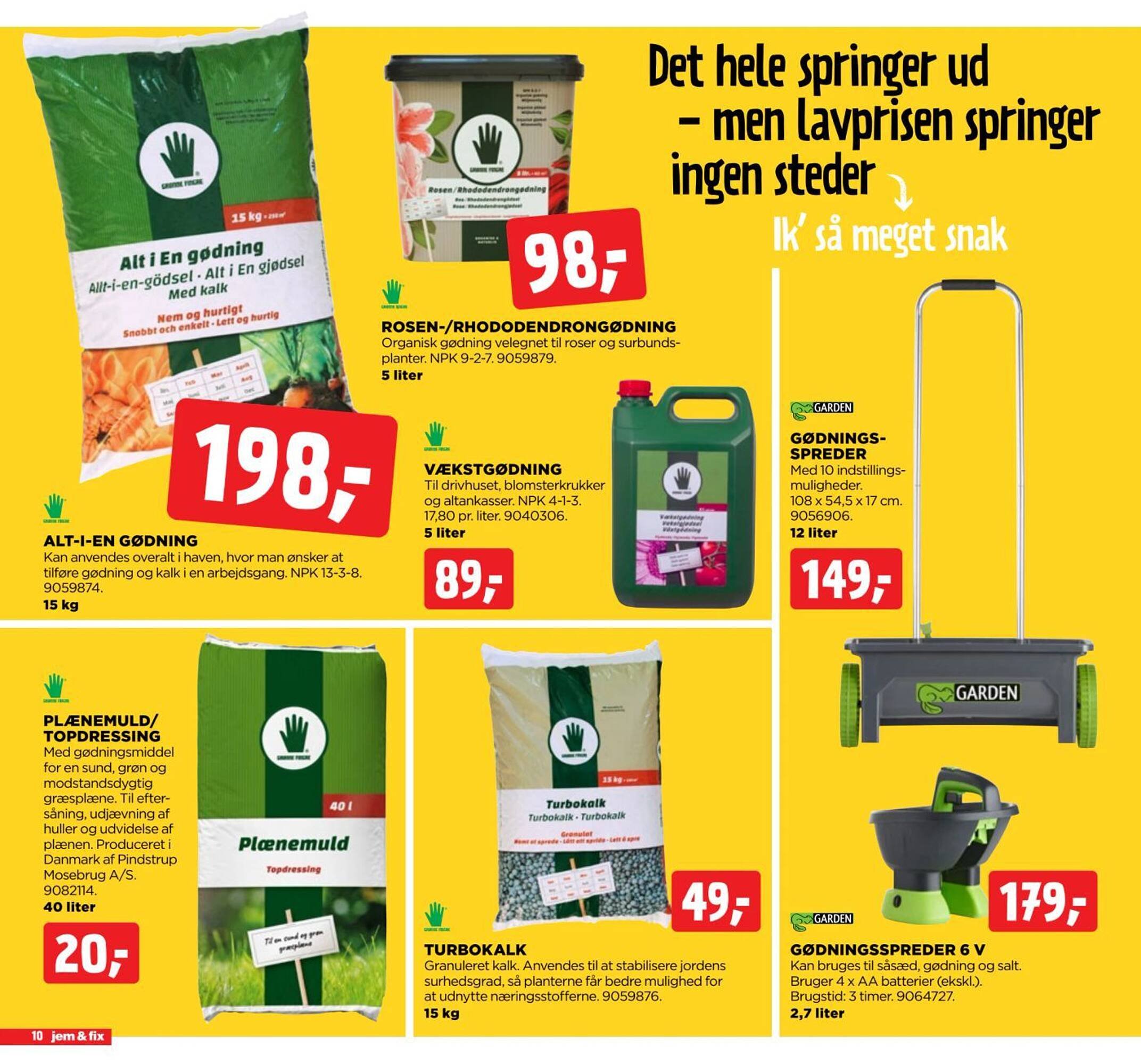 Jem &amp; fix tilbudsavis (2026-04-12 - 2026-04-19)