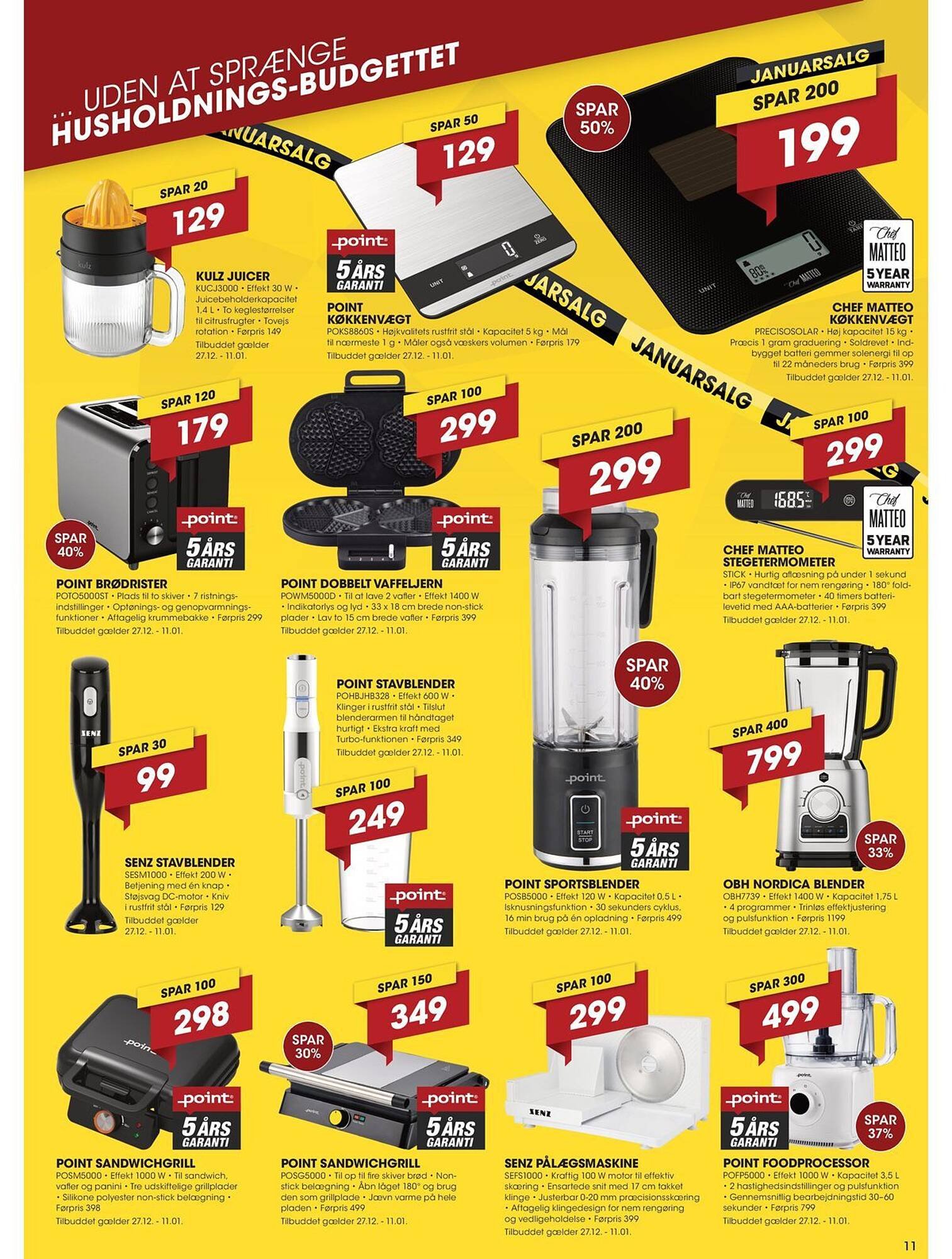 Punkt1 tilbudsavis (2025-12-27 - 2026-01-11)