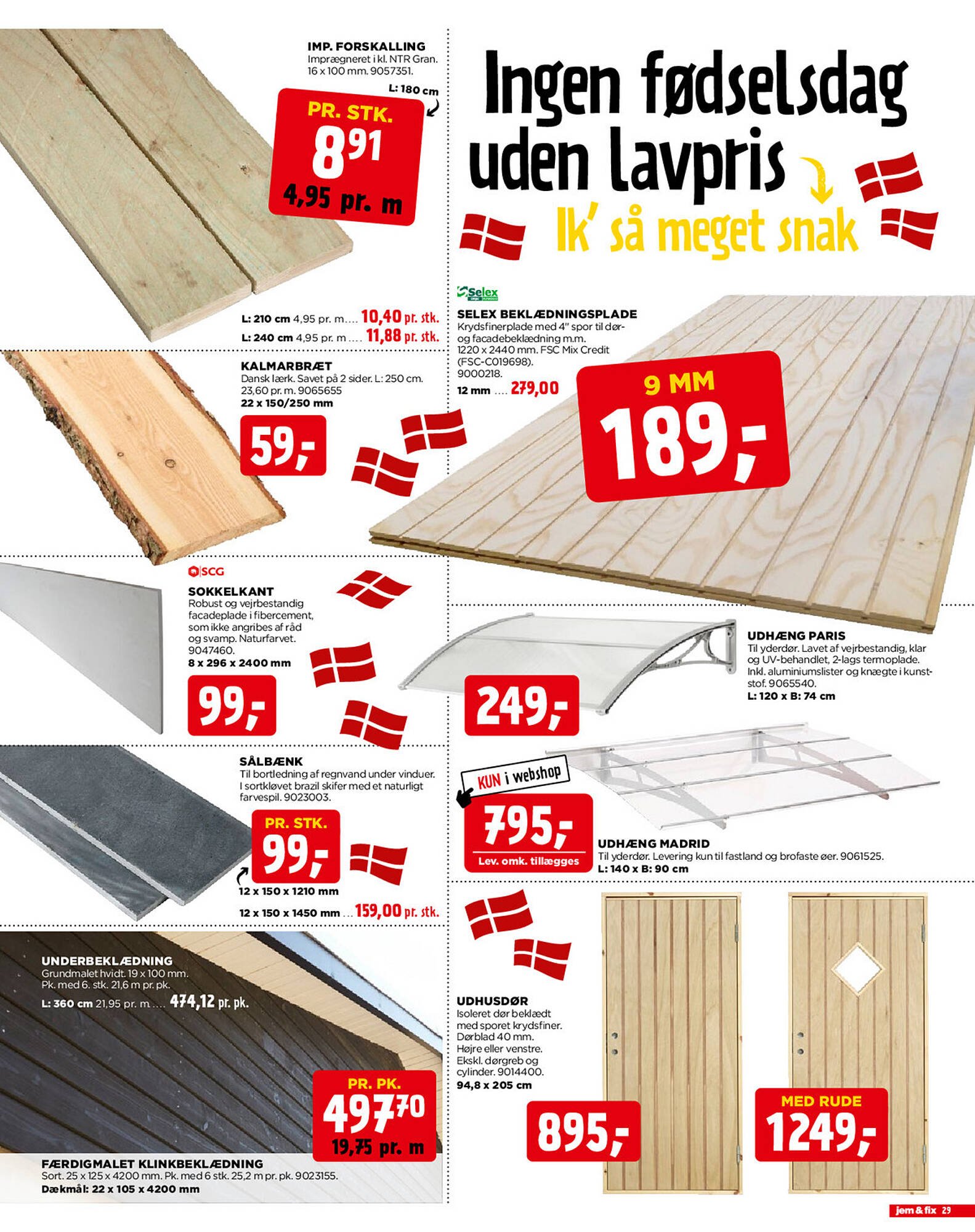 Jem &amp; fix tilbudsavis