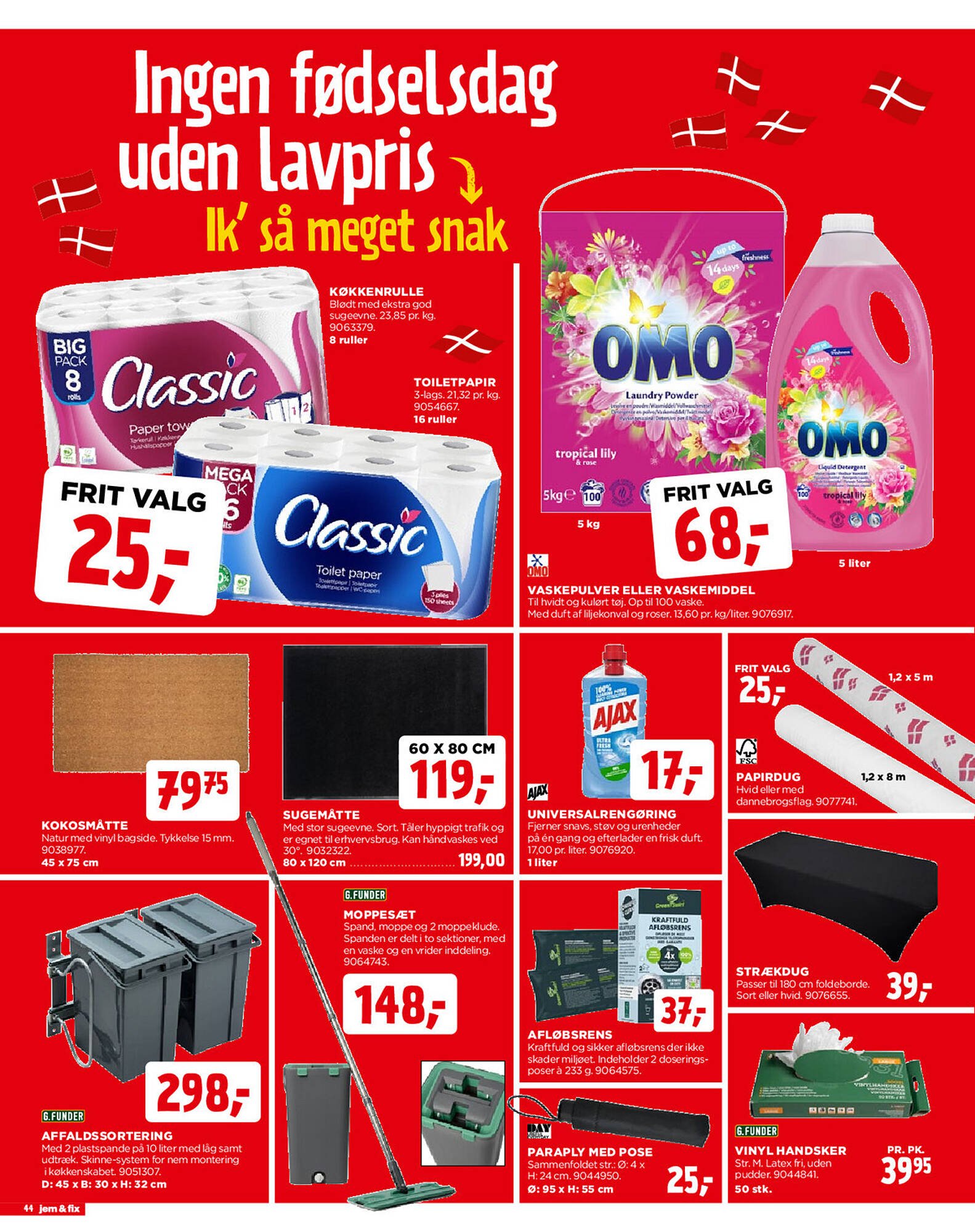 Jem &amp; fix tilbudsavis