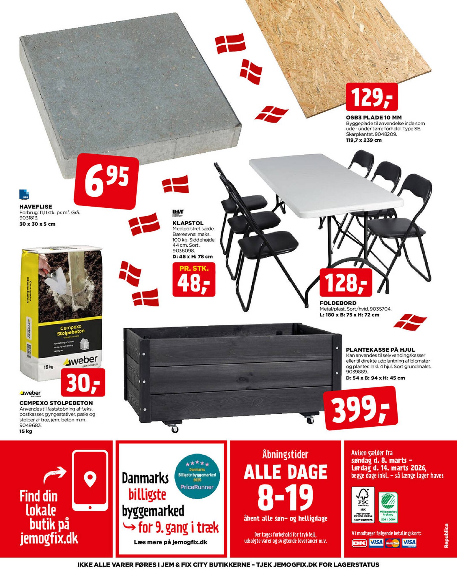 Jem &amp; fix tilbudsavis