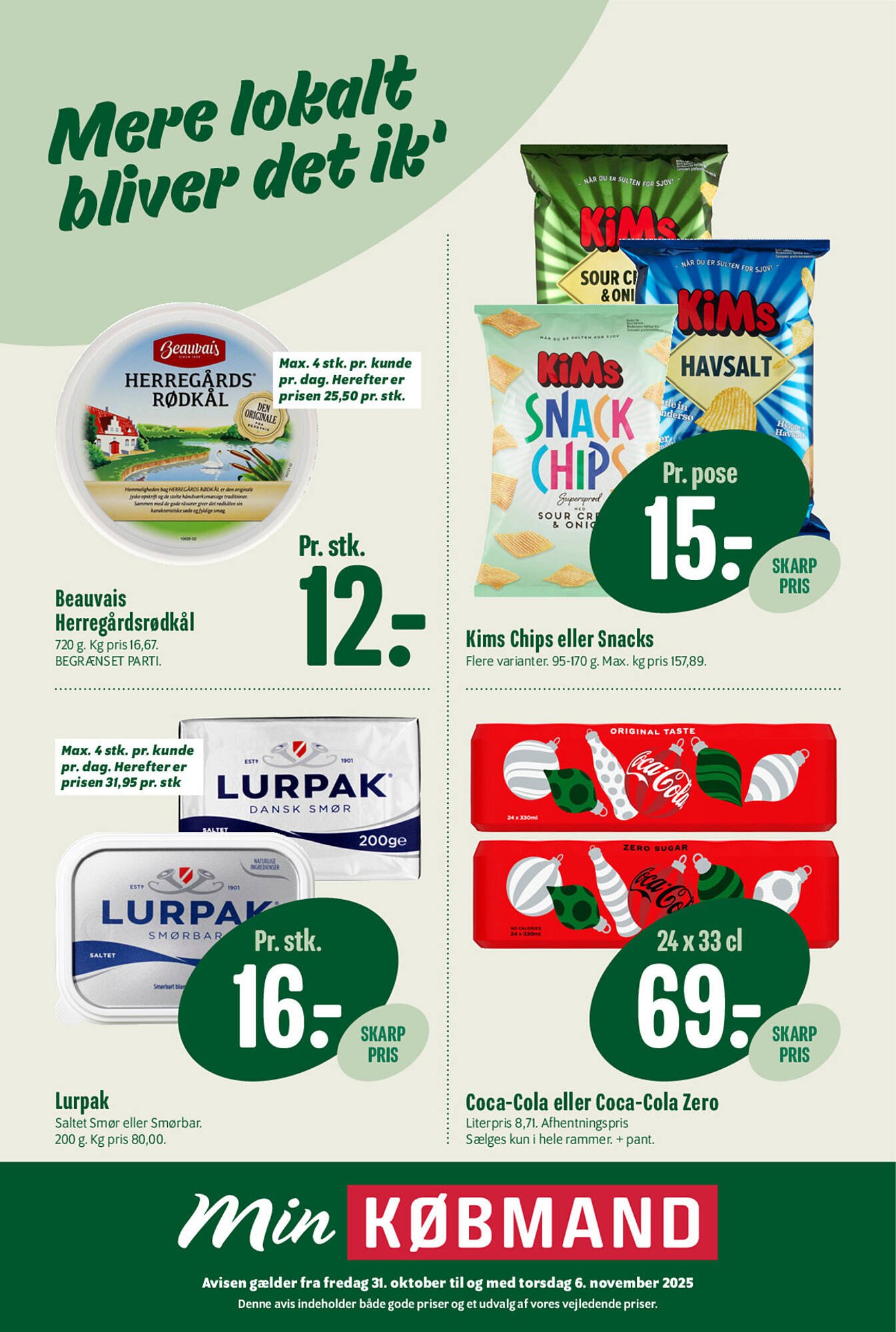 Min Købmand tilbudsavis (2025-10-31 - 2025-11-06)