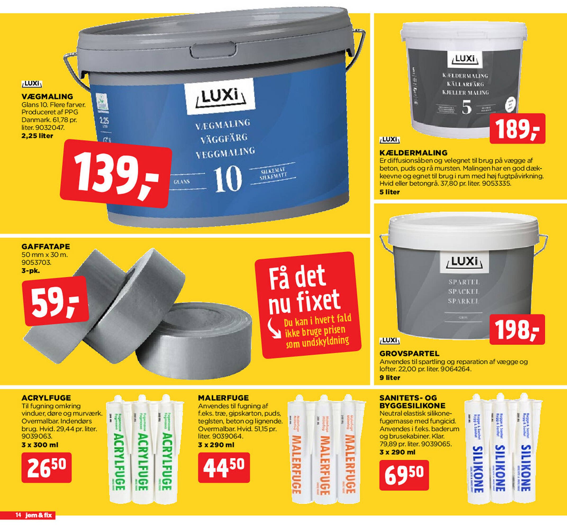 Jem & fix tilbudsavis (2025-09-14 - 2025-09-20)