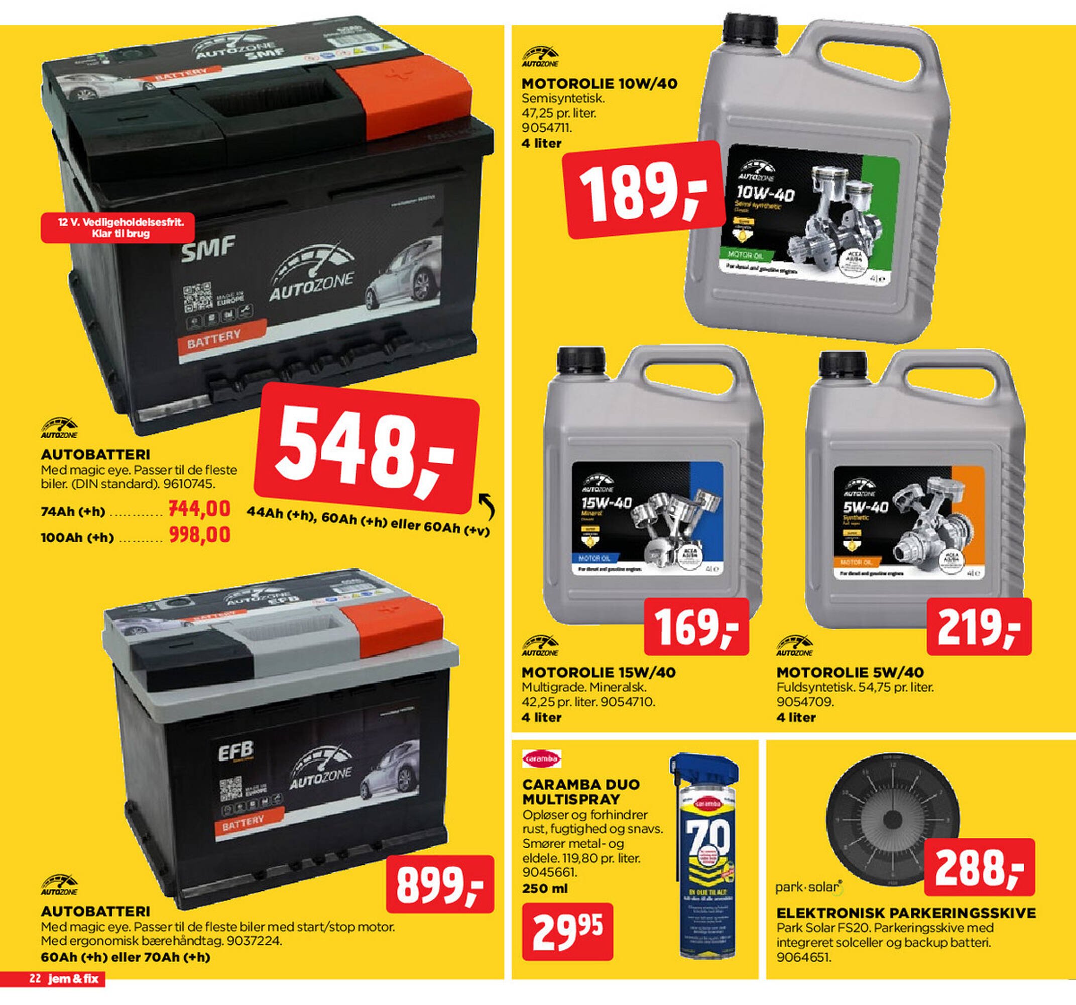 Jem & fix tilbudsavis (2025-09-14 - 2025-09-20)