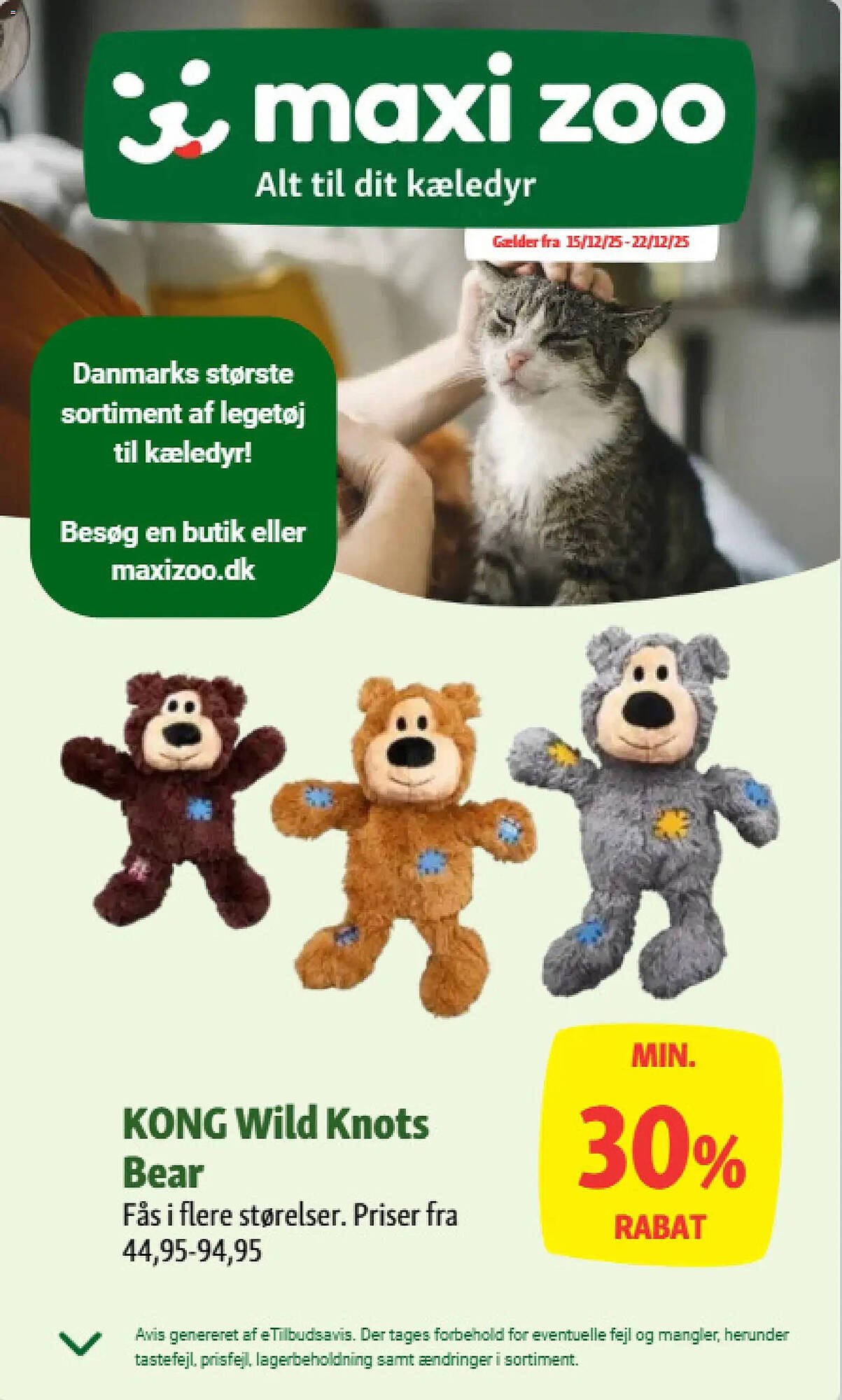 Maxi Zoo tilbudsavis