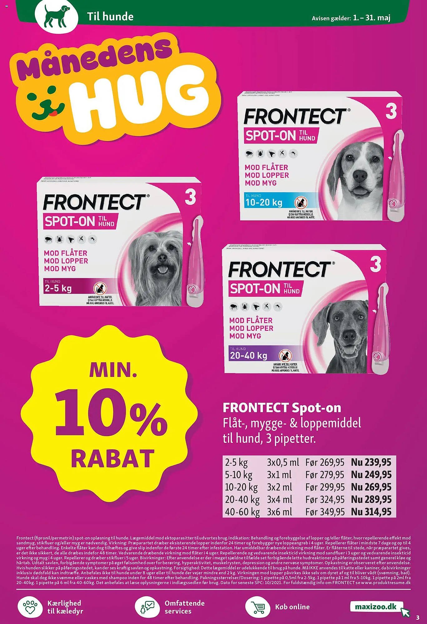 Maxi Zoo tilbudsavis