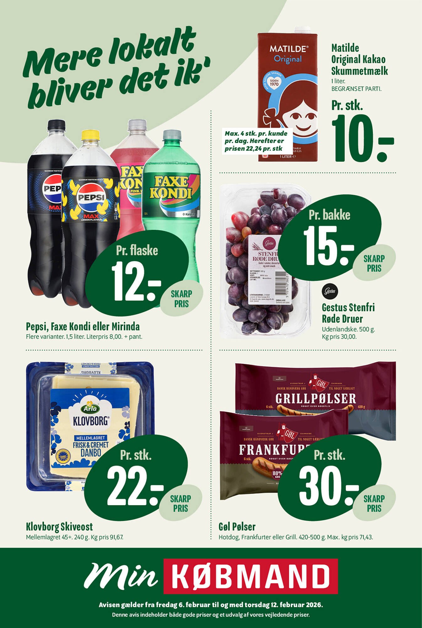 Min Købmand tilbudsavis