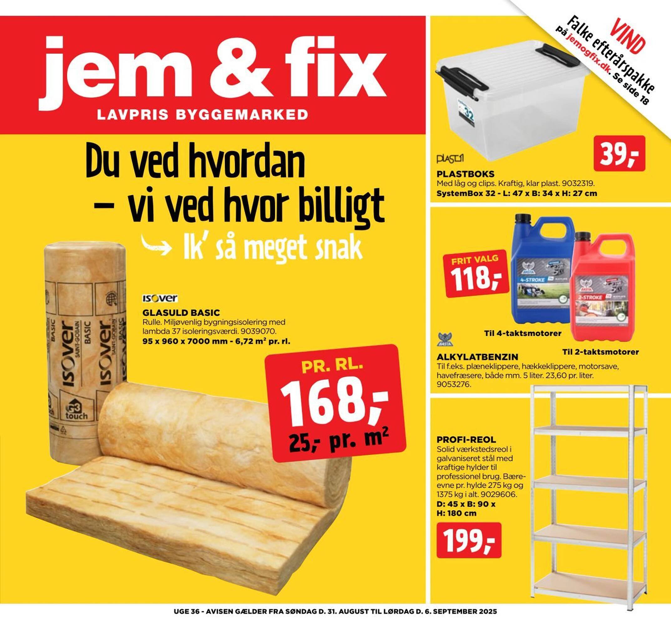 jem & fix tilbudsavis (2025-08-31 - 2025-09-06)