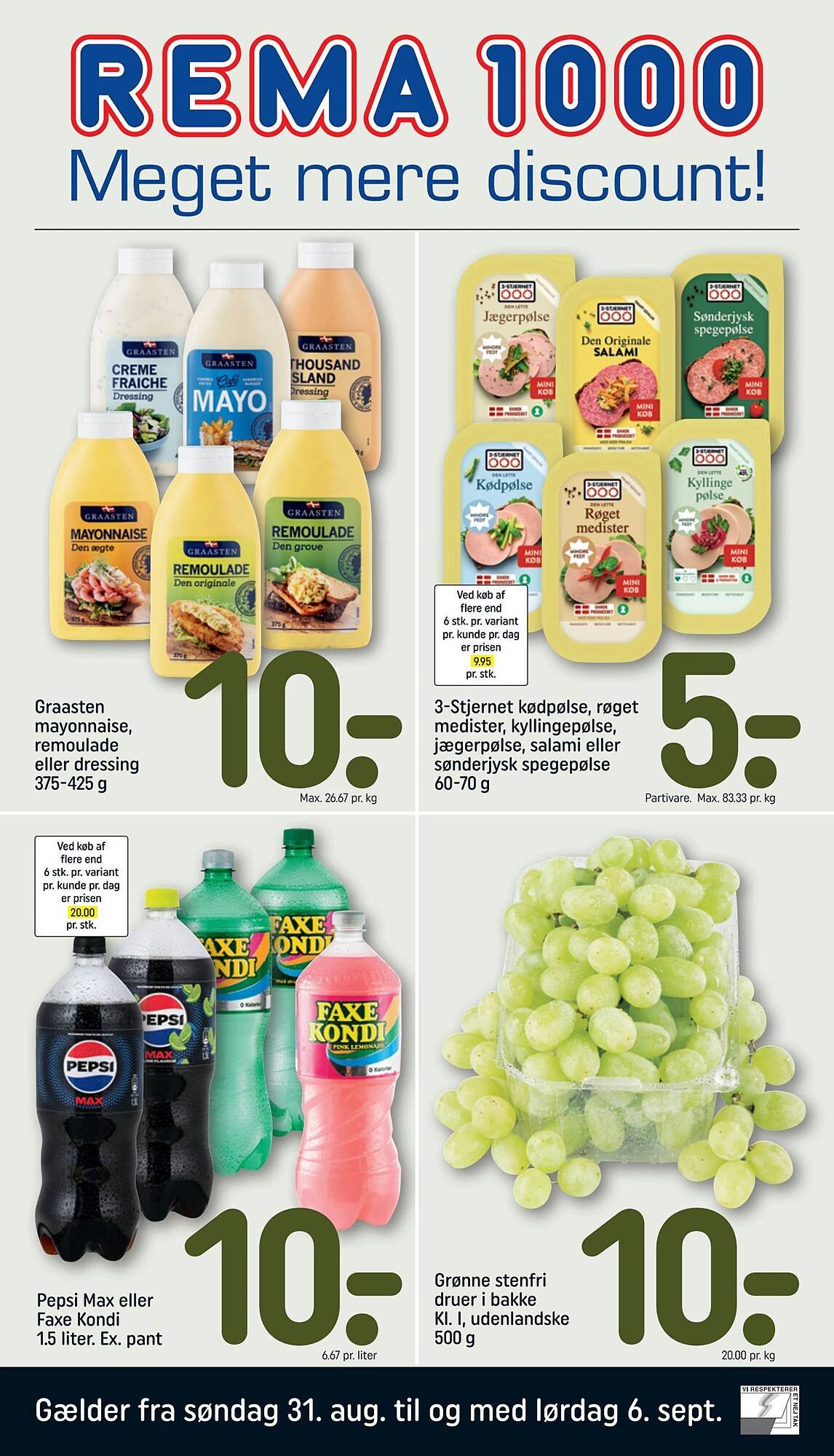 REMA 1000 tilbudsavis (2025-08-31 - 2025-09-06)