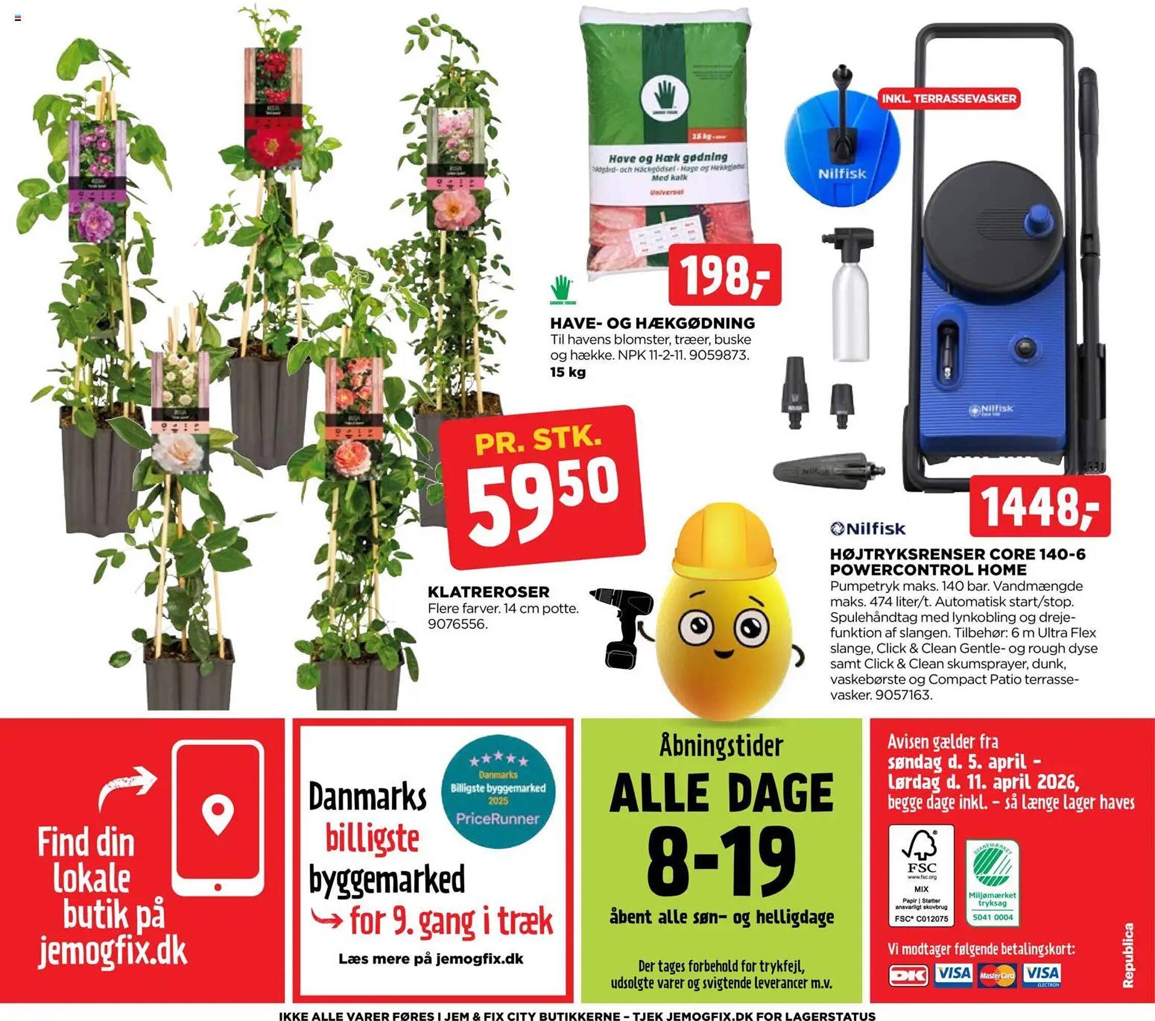 Jem &amp; fix tilbudsavis