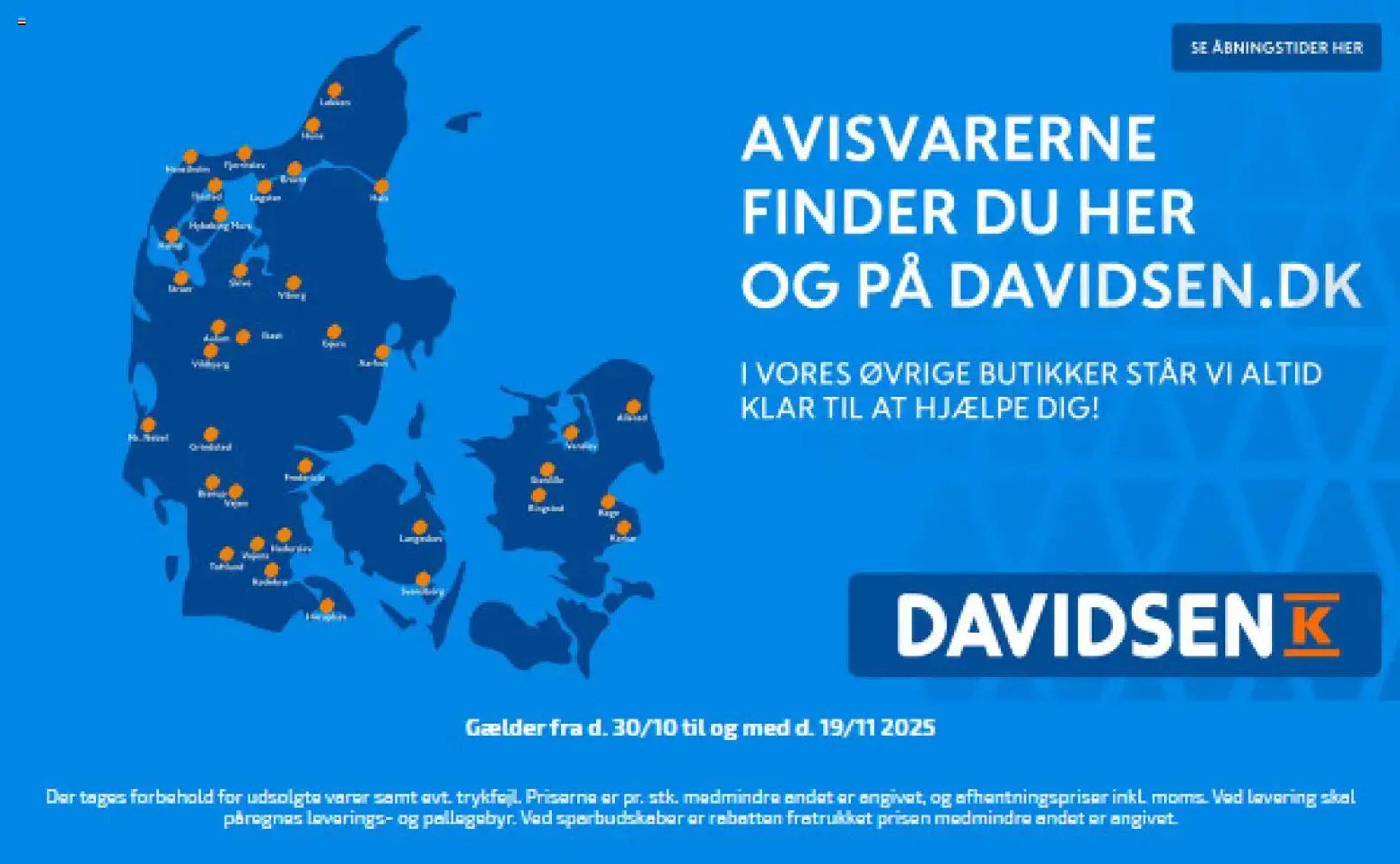 Davidsen tilbudsavis (2025-10-30 - 2025-11-19)