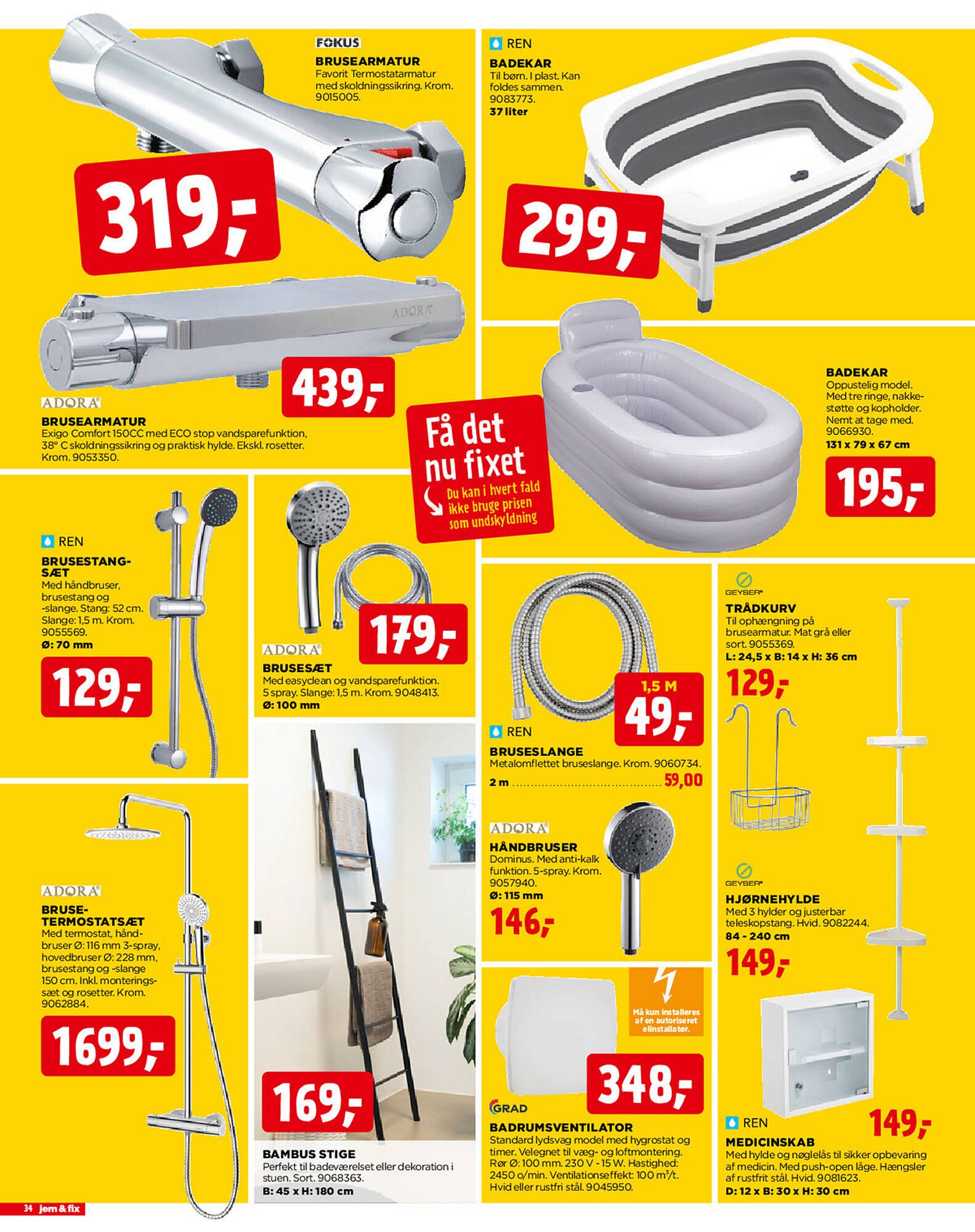 Jem &amp; fix tilbudsavis