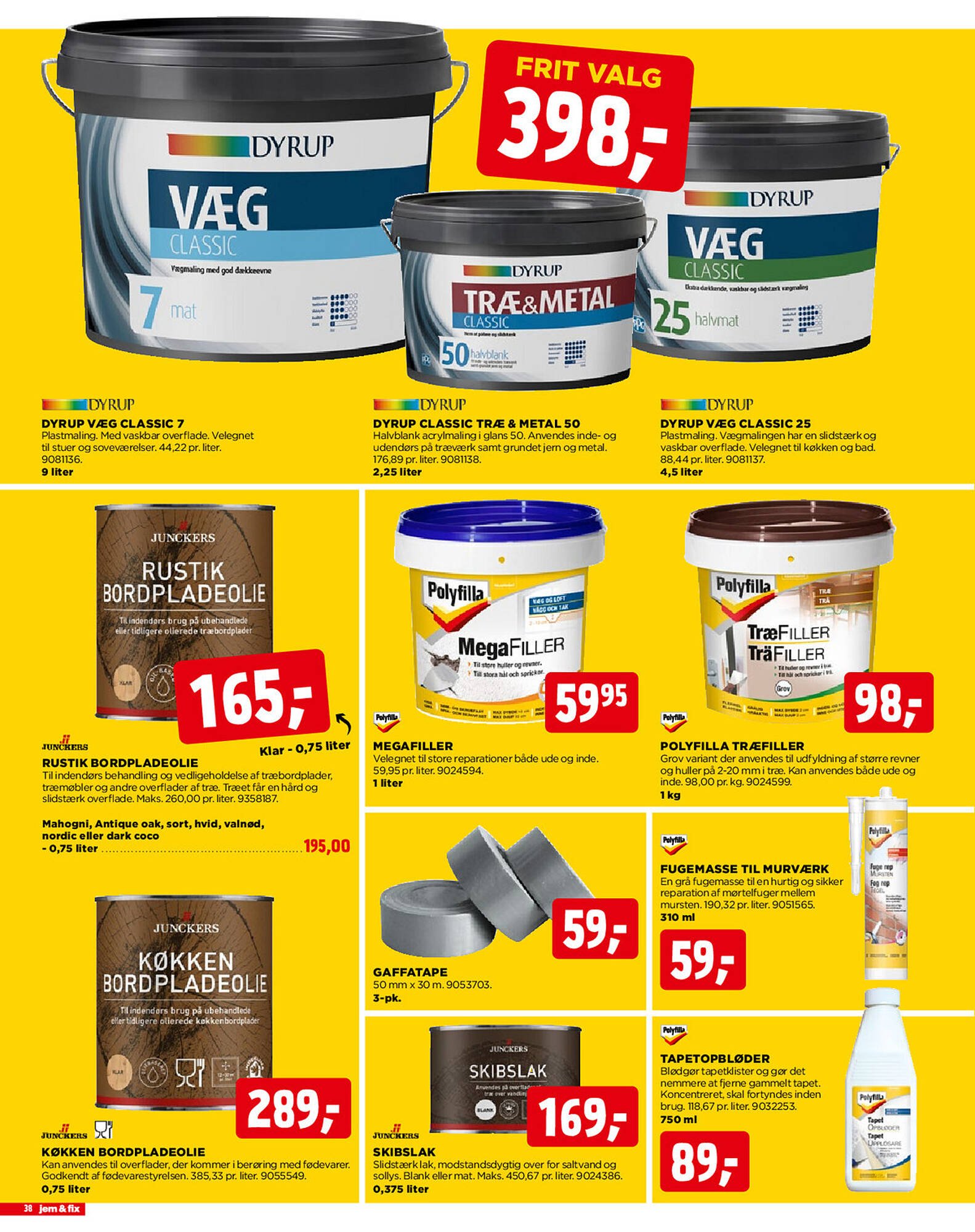 Jem &amp; fix tilbudsavis