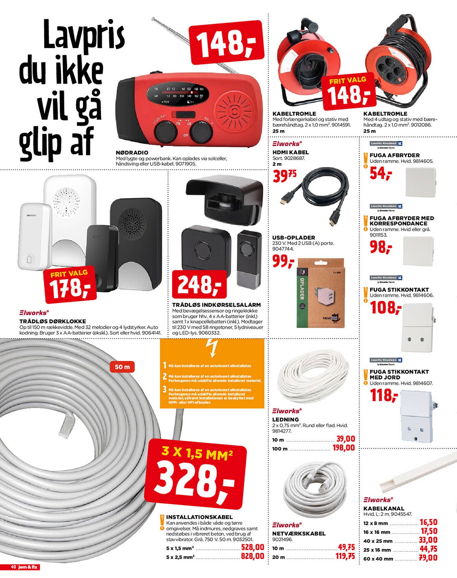Jem &amp; fix tilbudsavis
