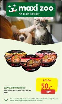 Maxi Zoo tilbudsavis