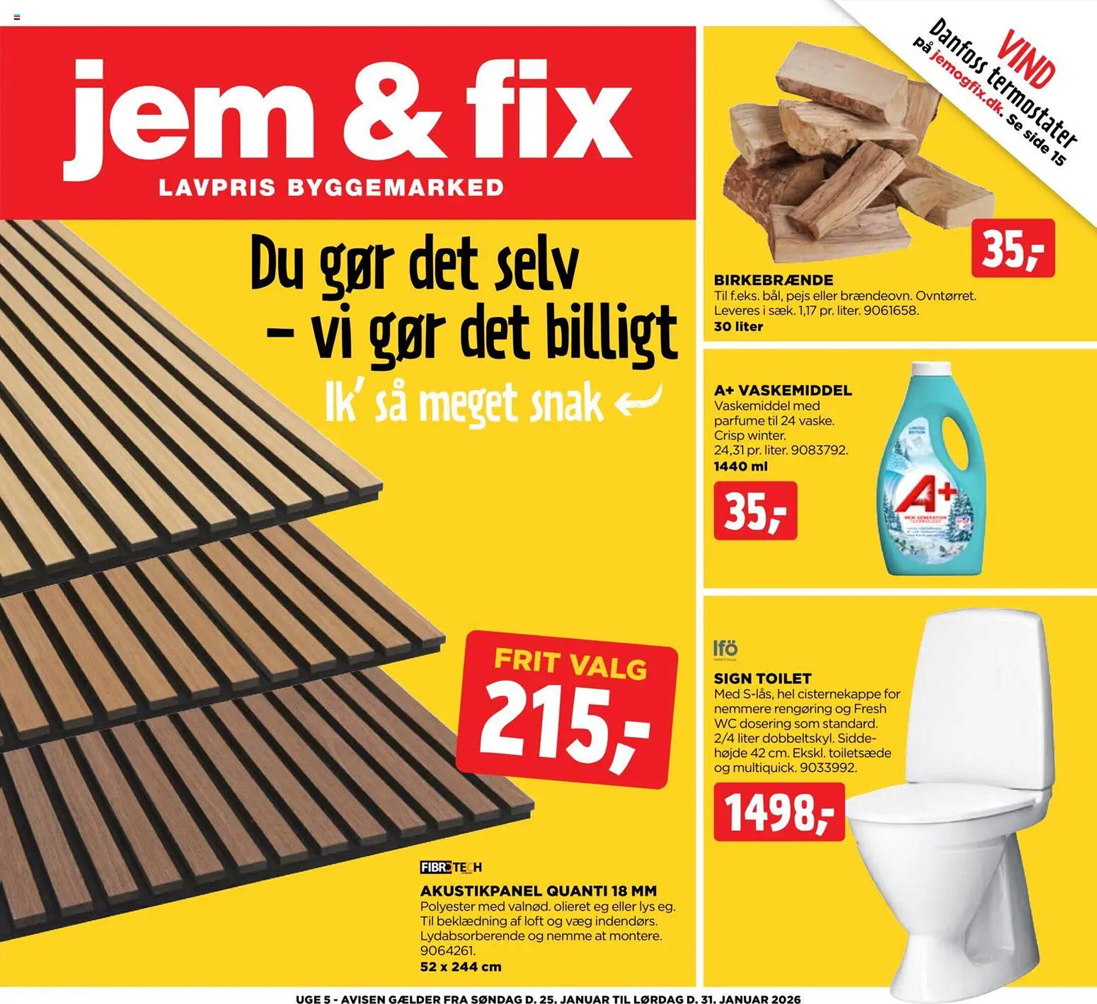 Jem &amp; fix tilbudsavis