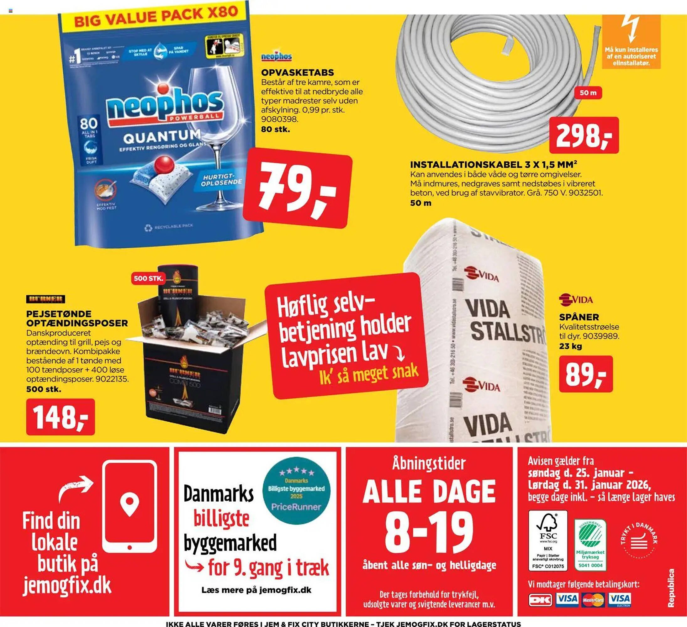 Jem &amp; fix tilbudsavis