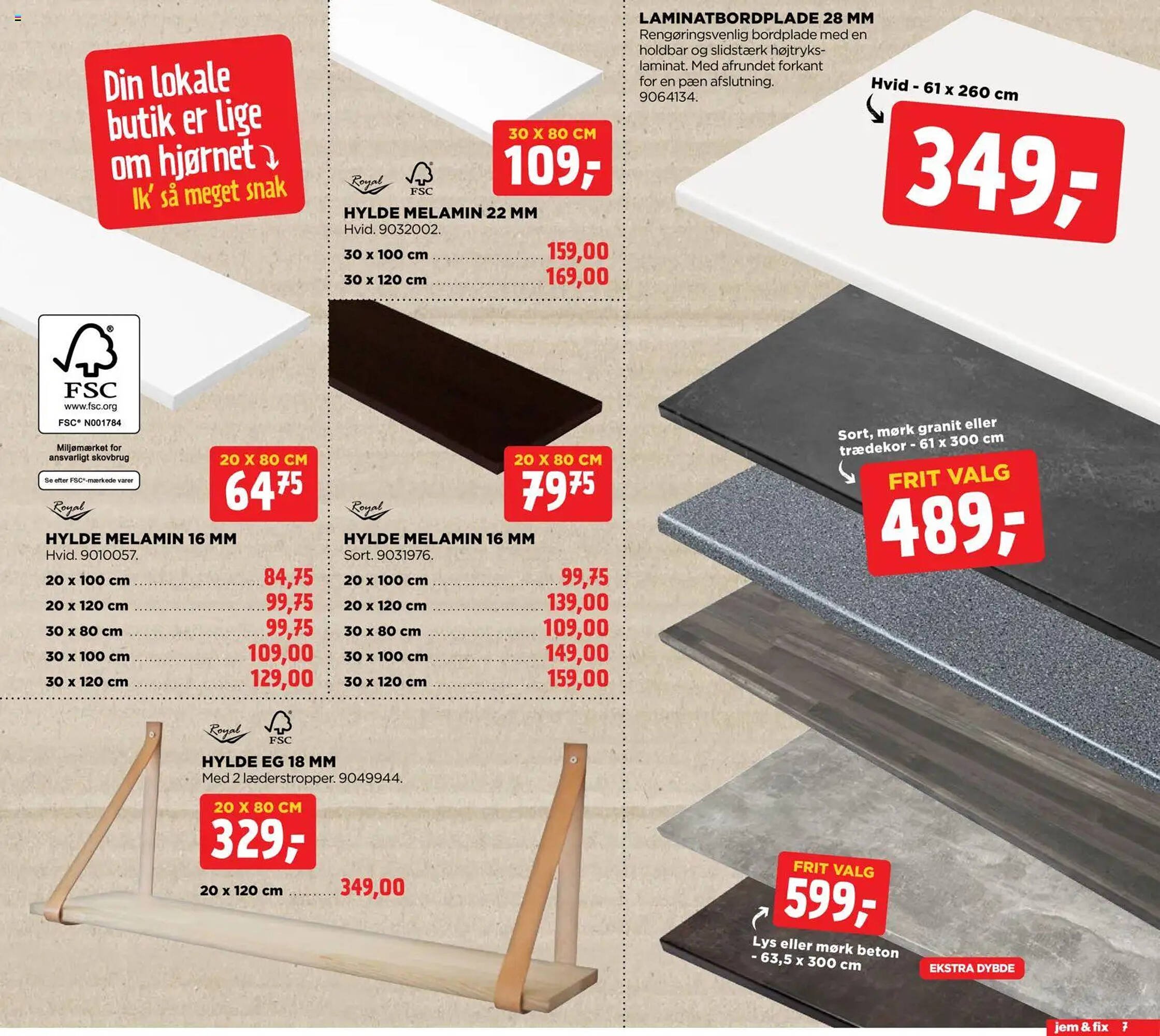 Jem &amp; fix tilbudsavis