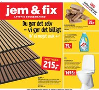Jem &amp; fix tilbudsavis