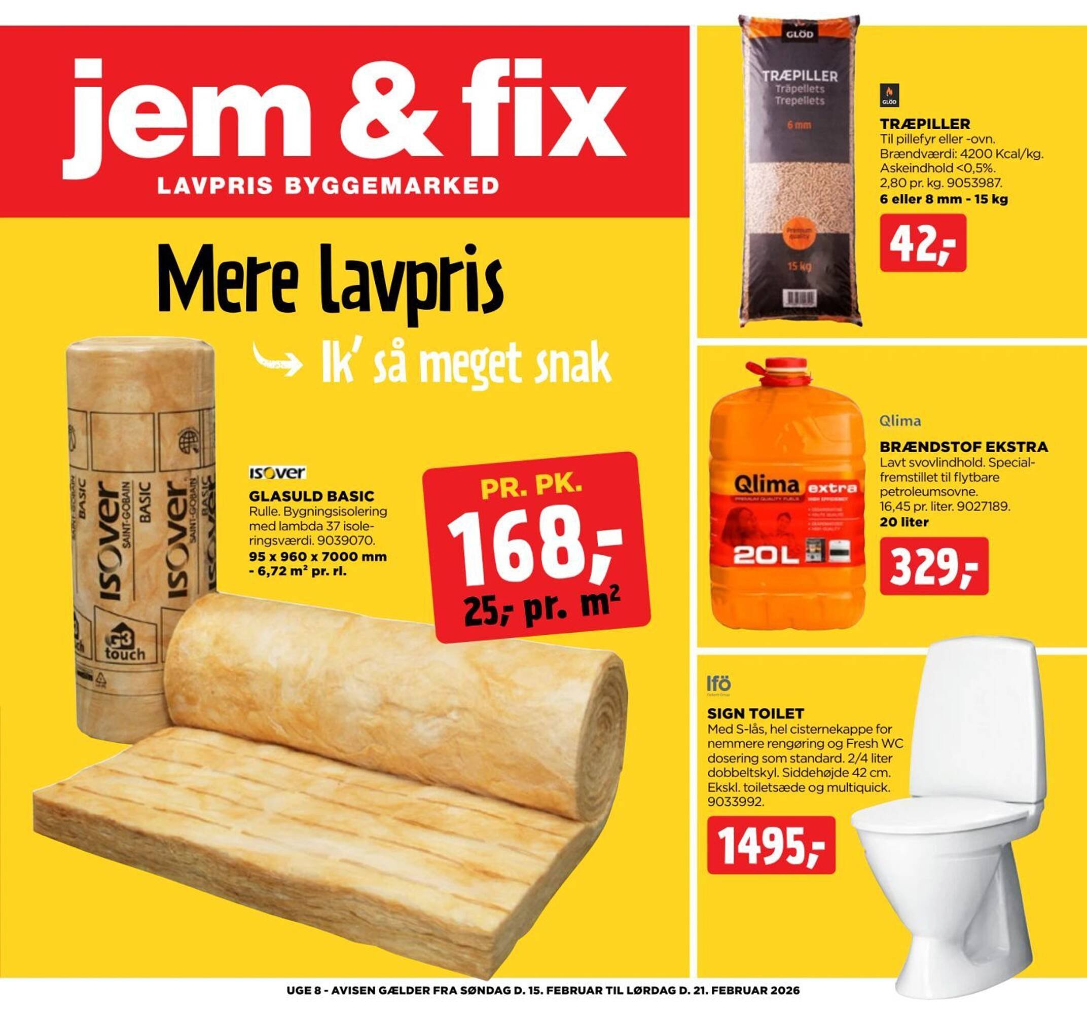Jem &amp; fix tilbudsavis