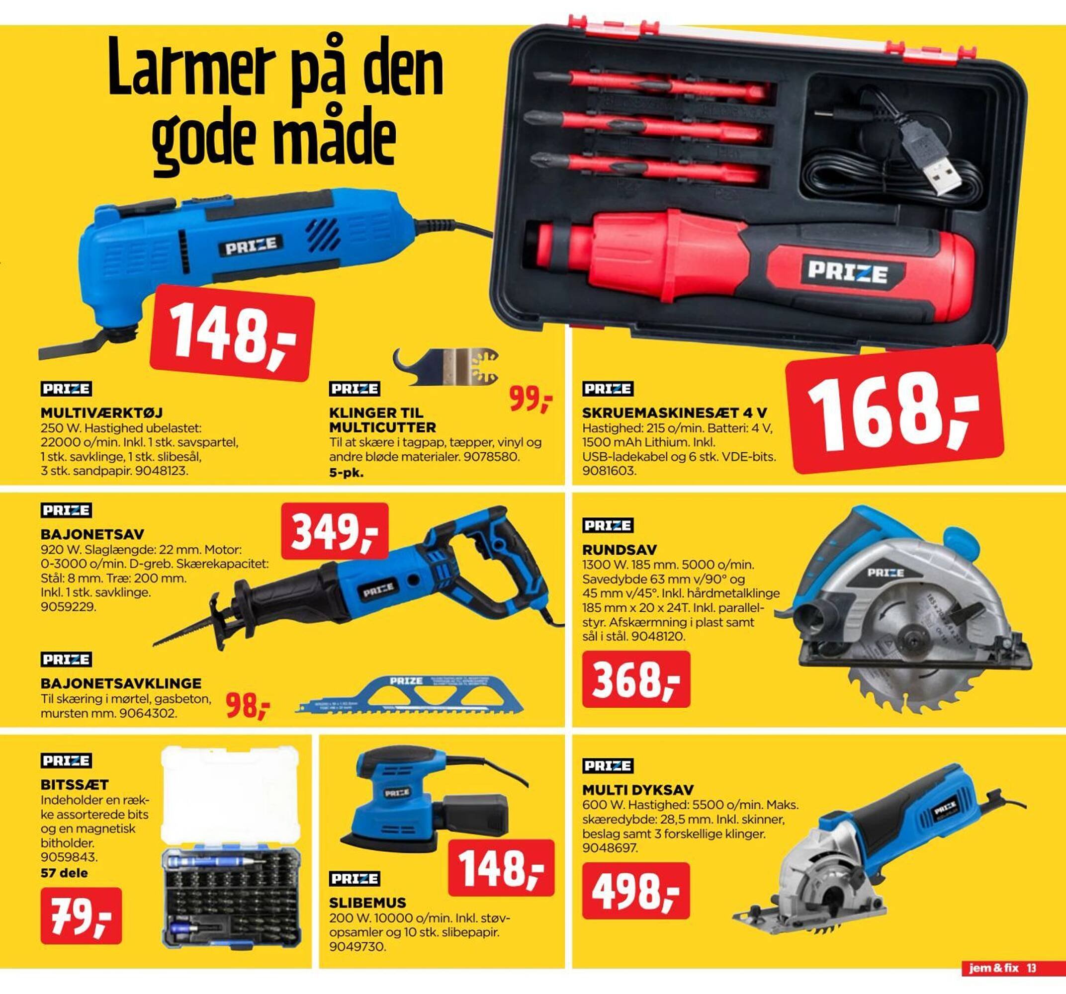 Jem &amp; fix tilbudsavis