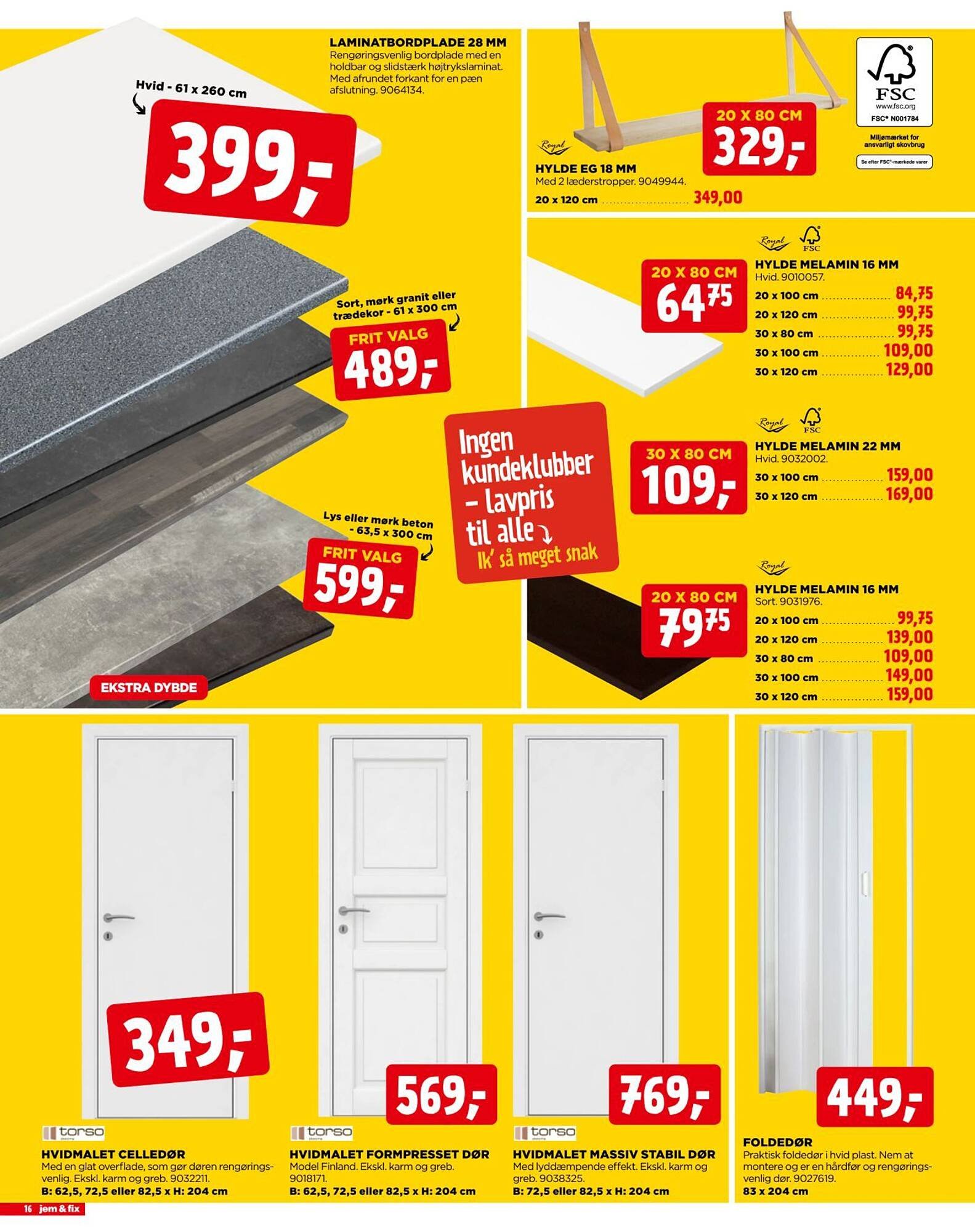 Jem &amp; fix tilbudsavis