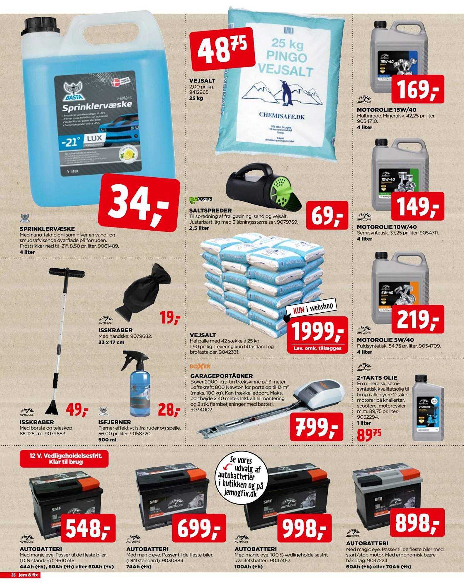 Jem &amp; fix tilbudsavis