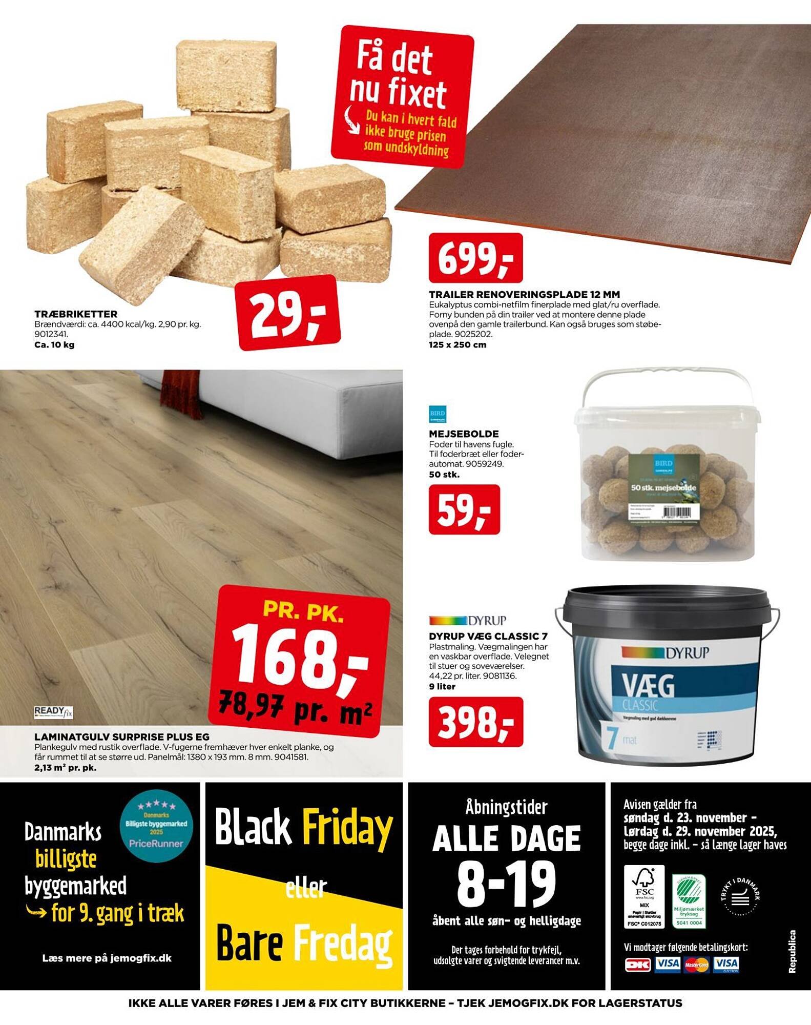 Jem &amp; fix tilbudsavis