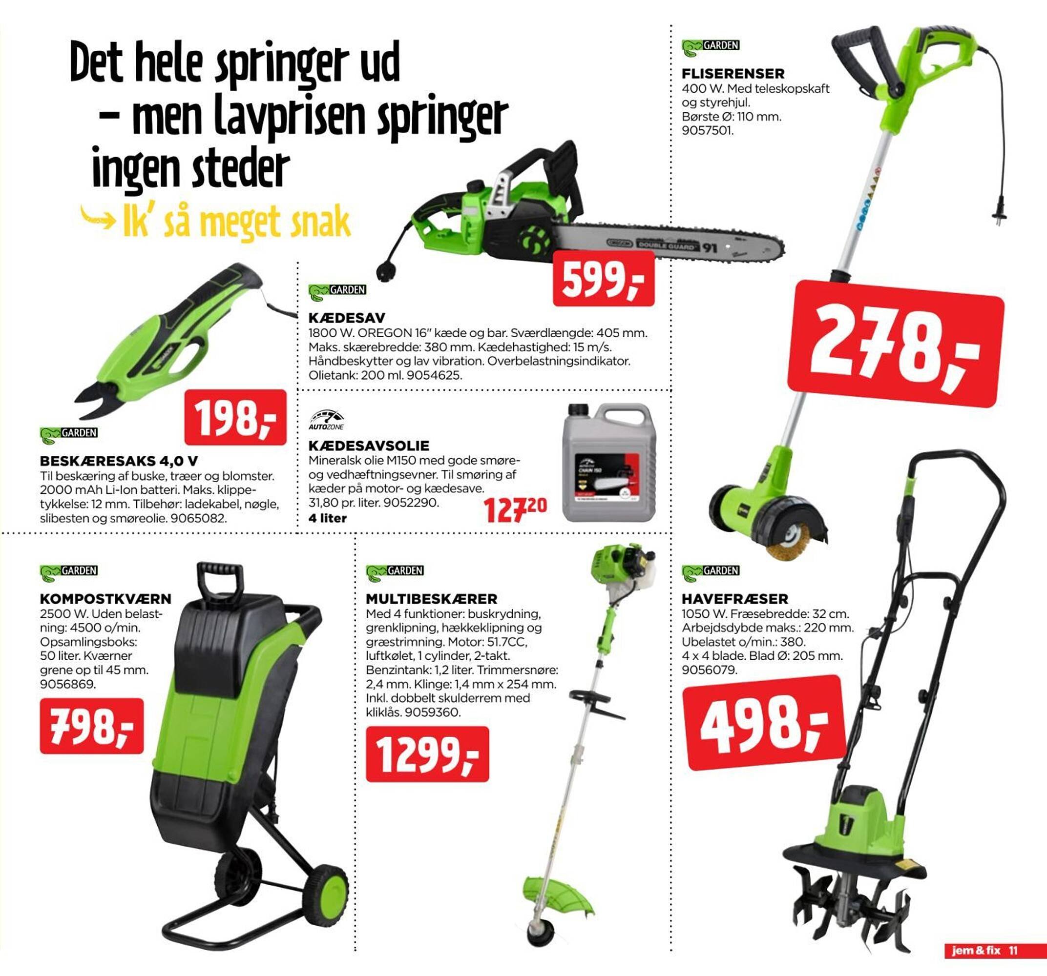 Jem &amp; fix tilbudsavis