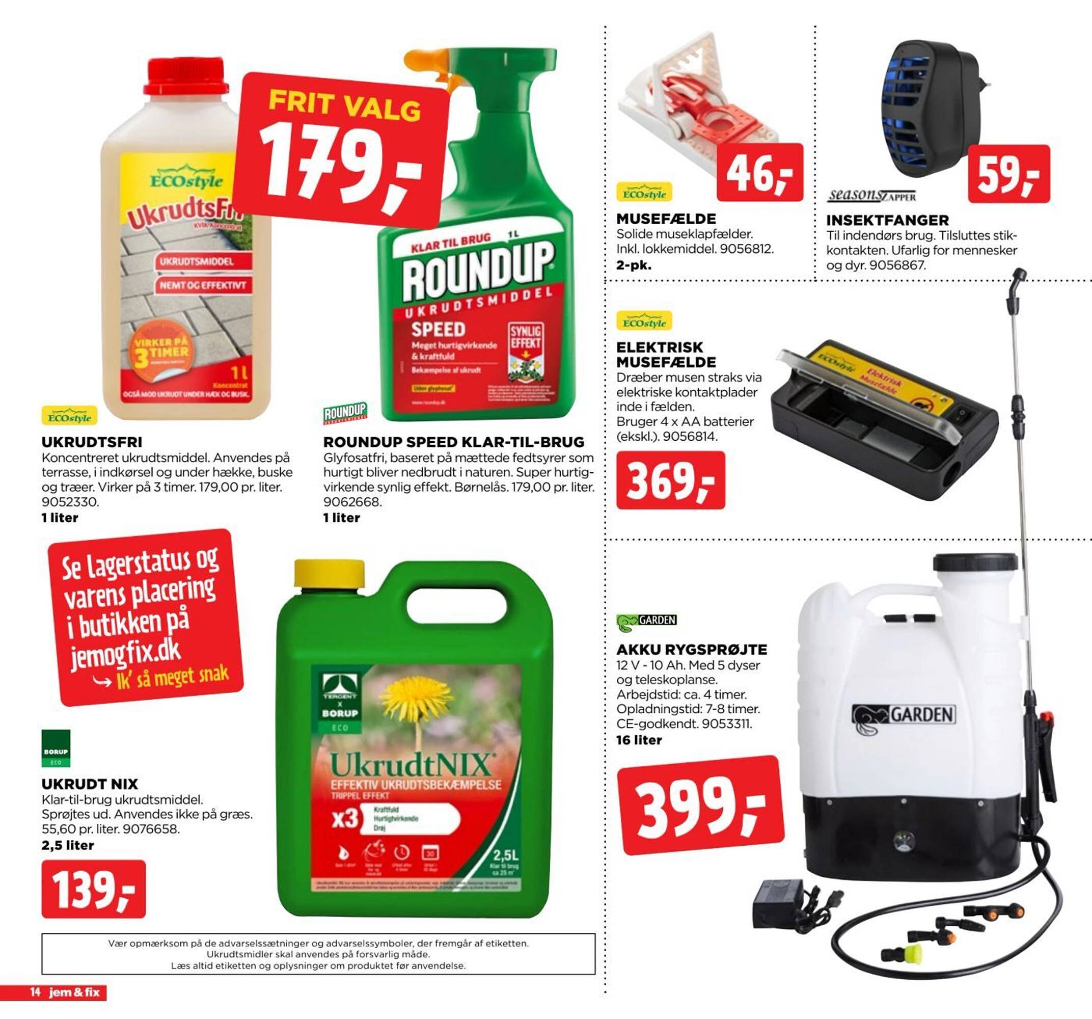 Jem &amp; fix tilbudsavis